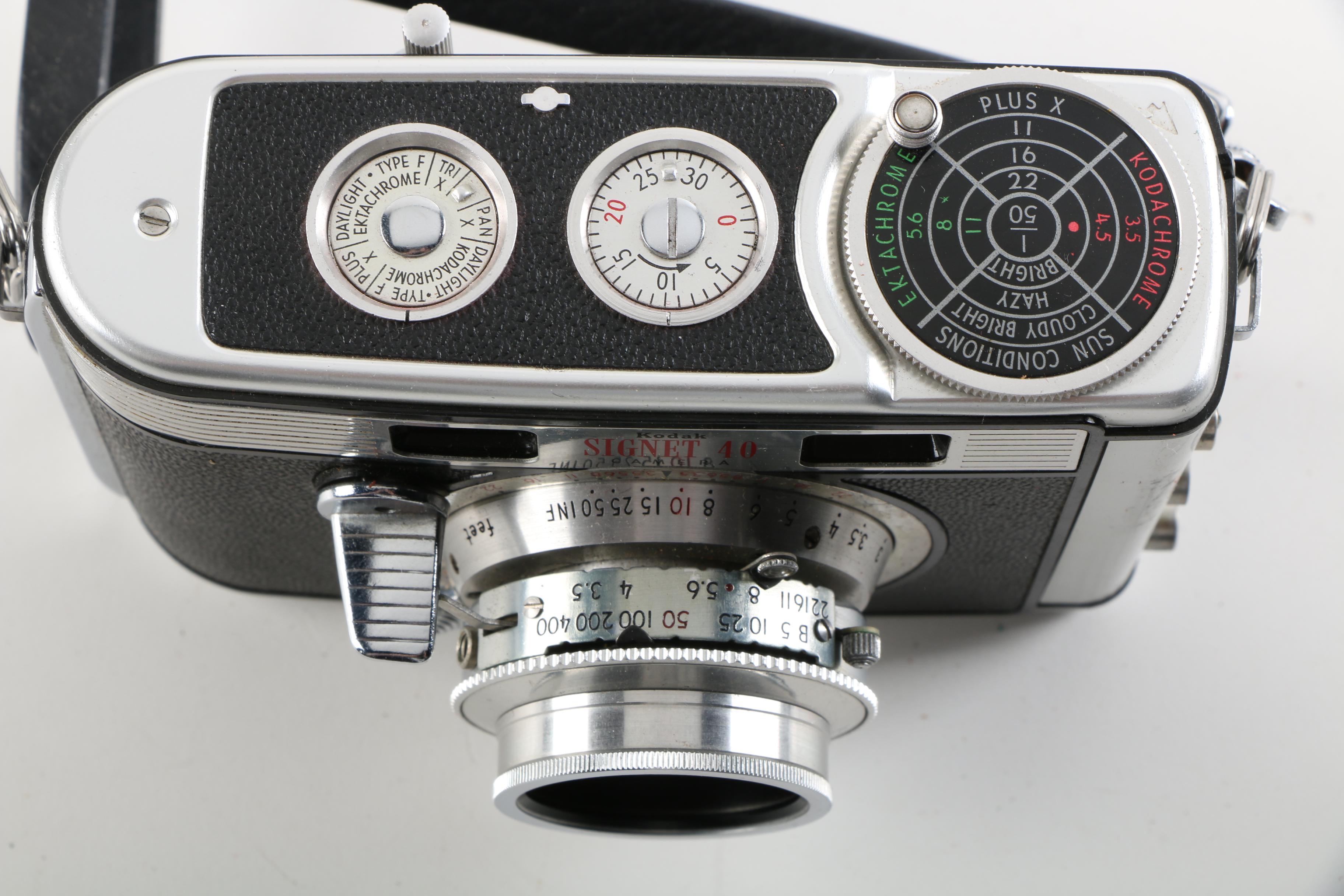 Vintage Cameras Featuring Kodak, Canon and Polaroid