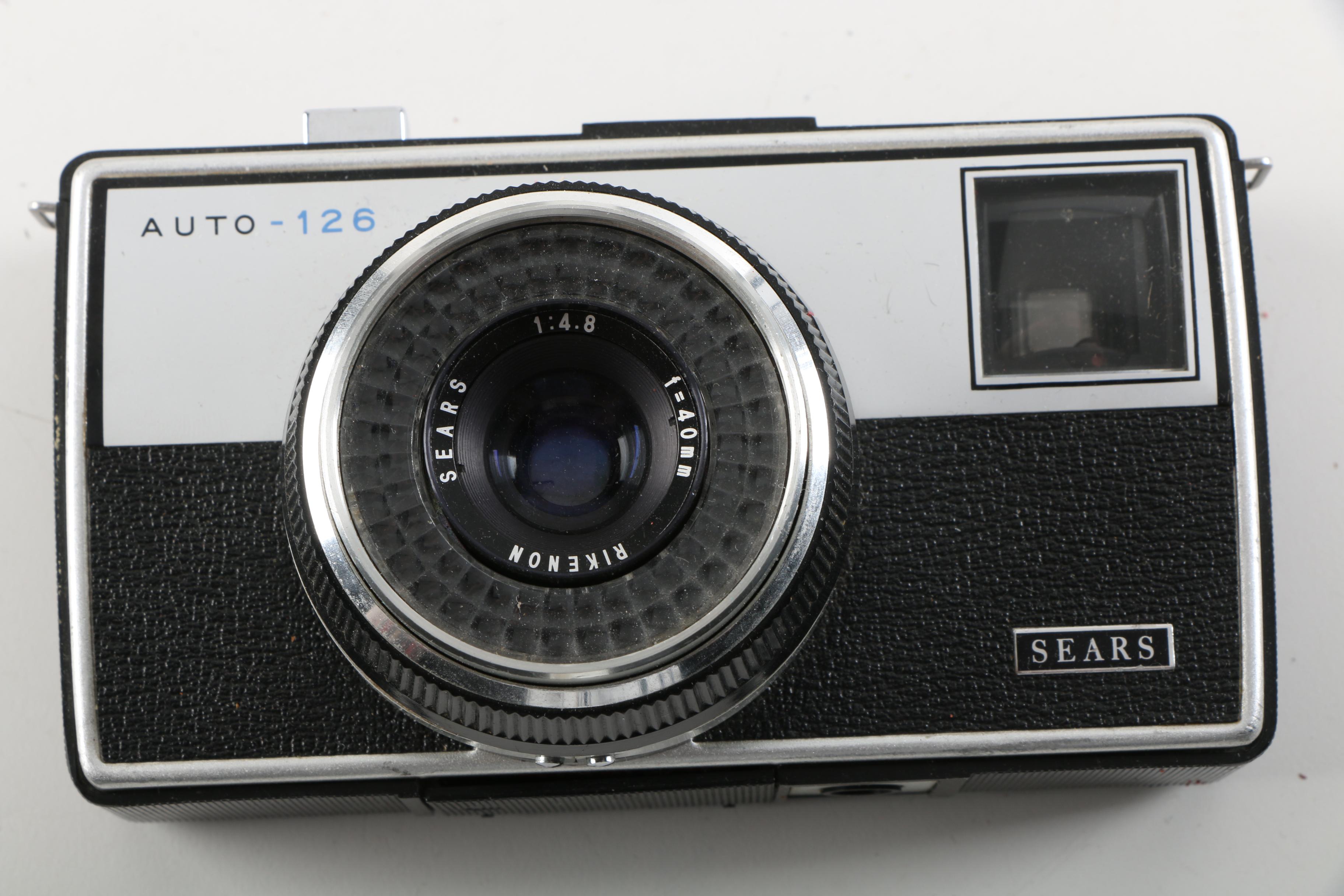 Vintage Cameras Featuring Kodak, Canon and Polaroid