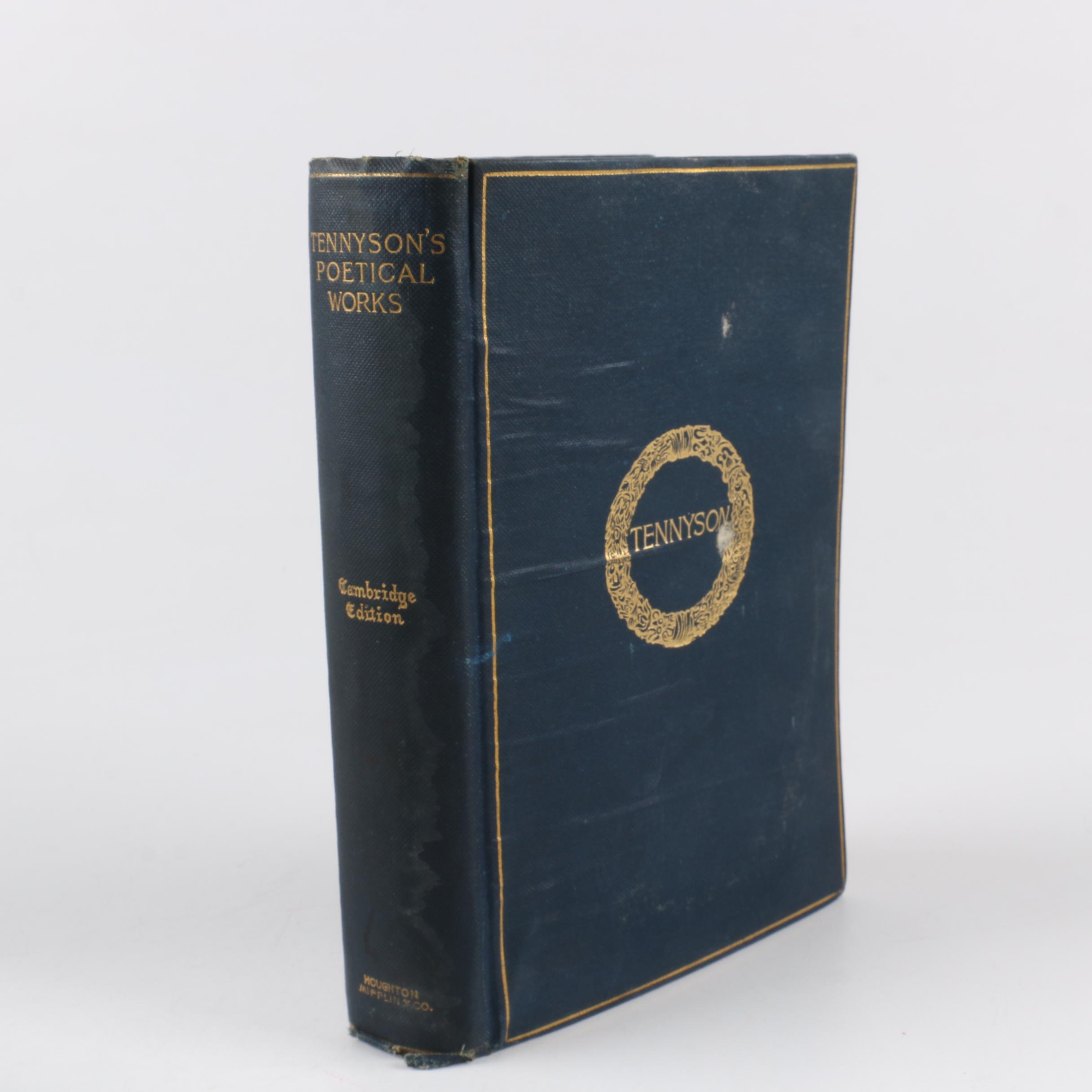 1898 "Tennyson's Poetical Works" Cambridge Edition