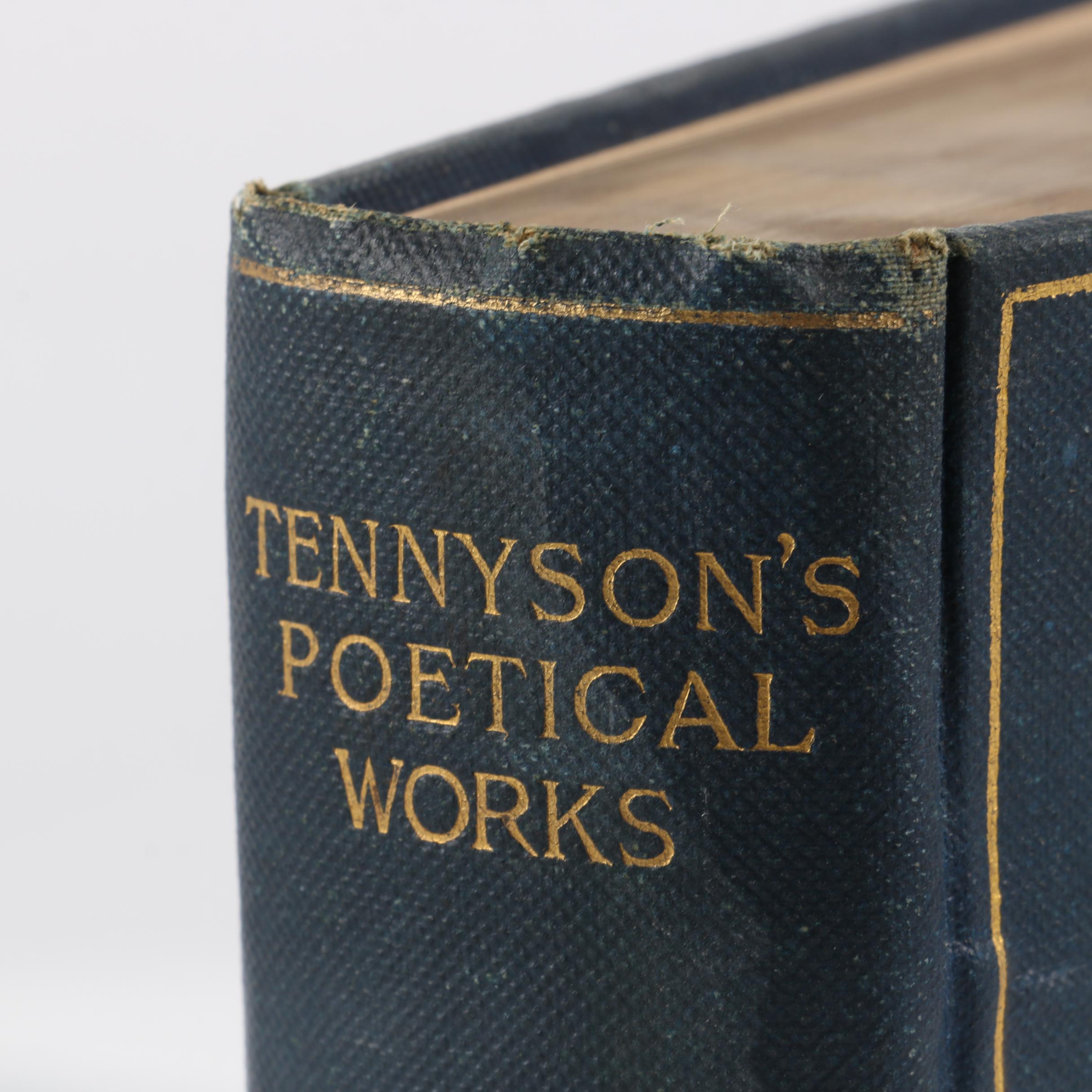 1898 "Tennyson's Poetical Works" Cambridge Edition
