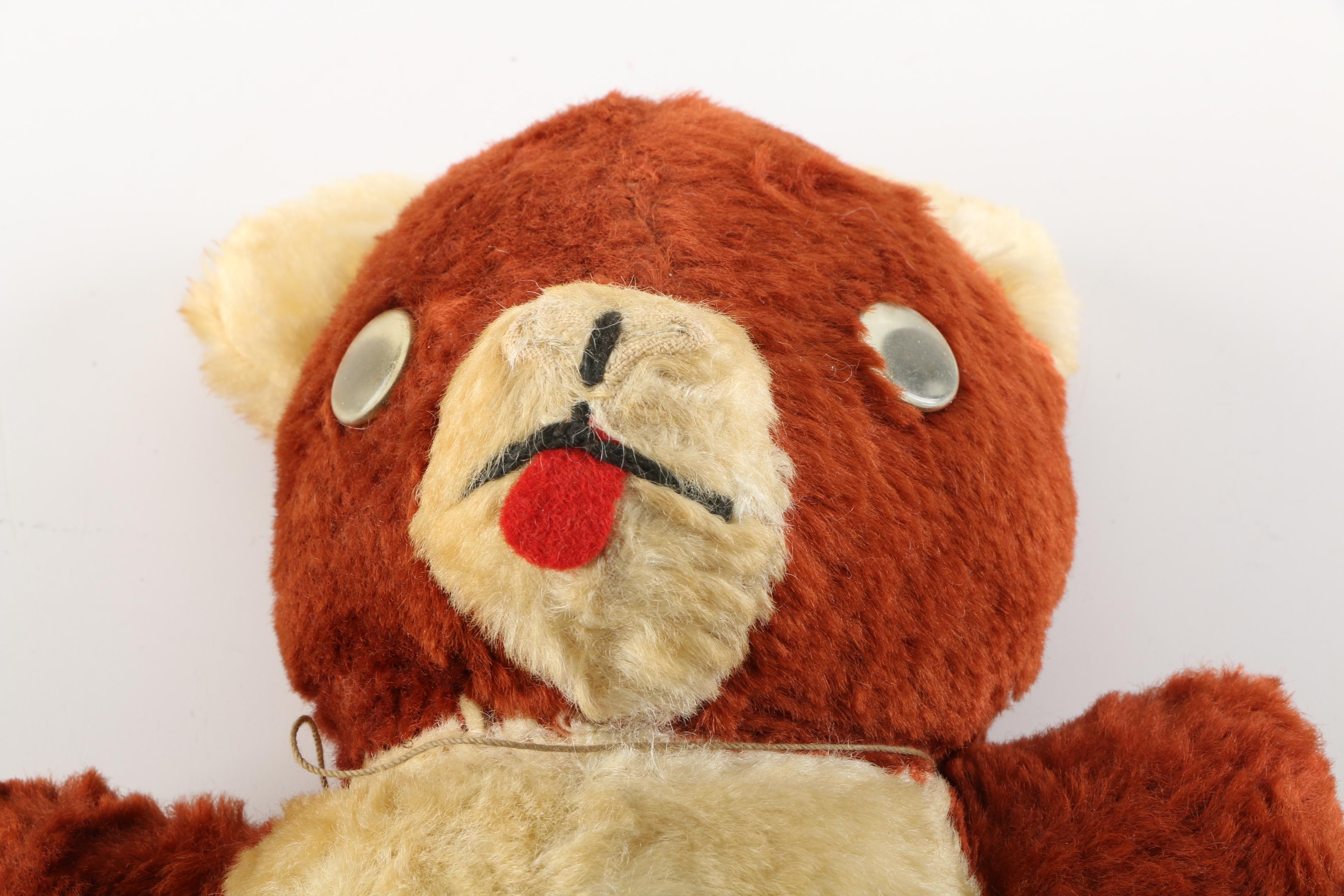 Circa 1950s Plush Teddy Bear