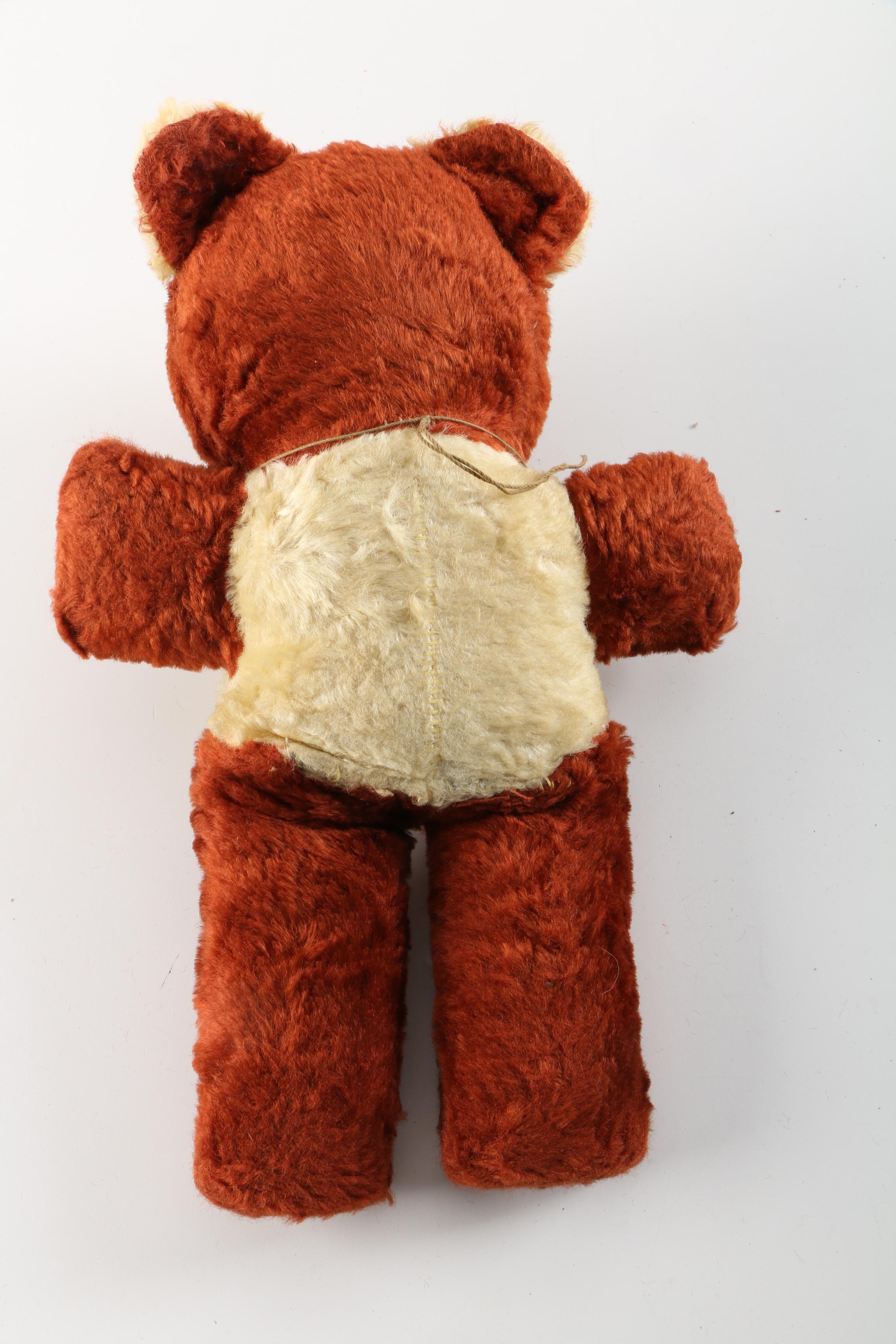 Circa 1950s Plush Teddy Bear