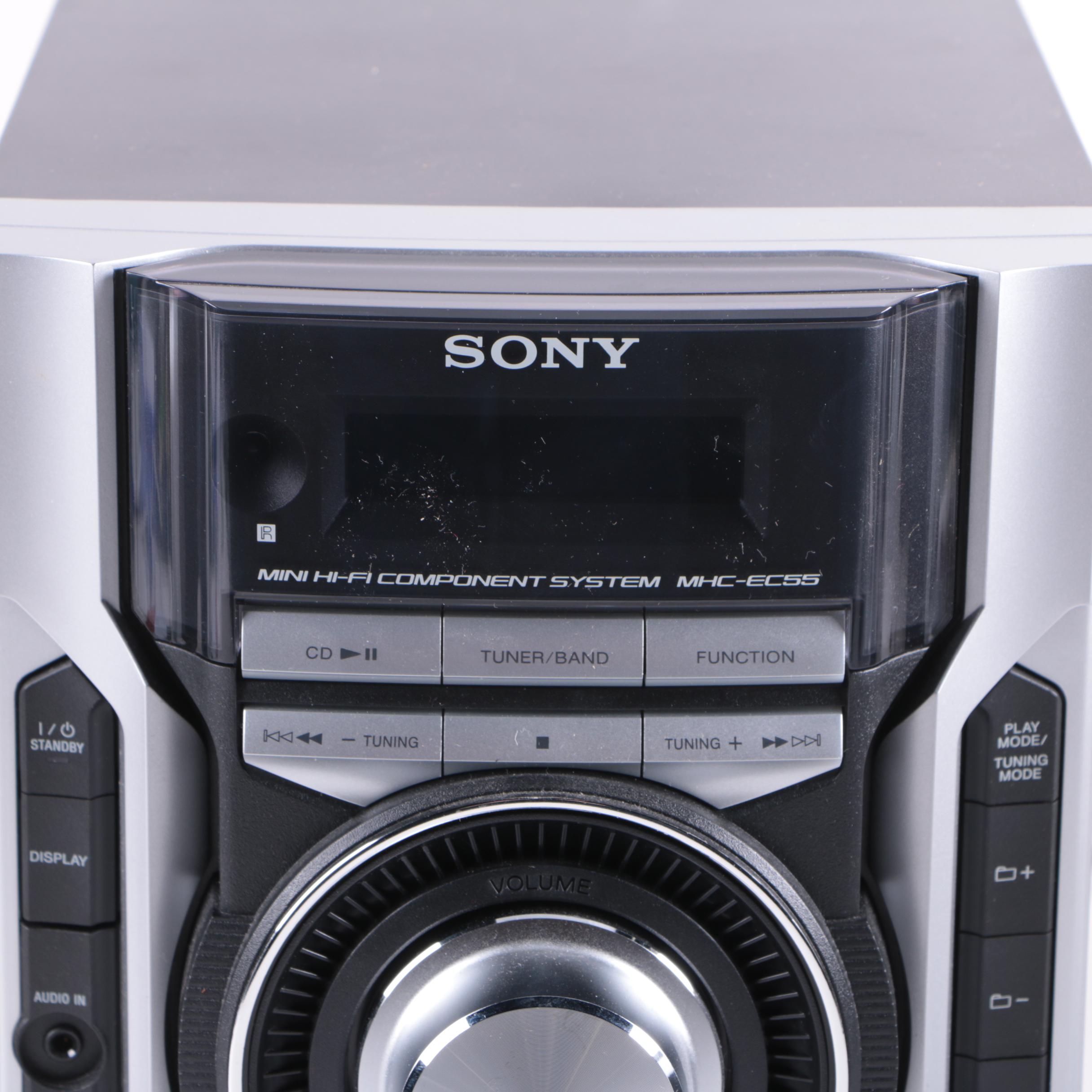 Sony CD Bookshelf Stereo