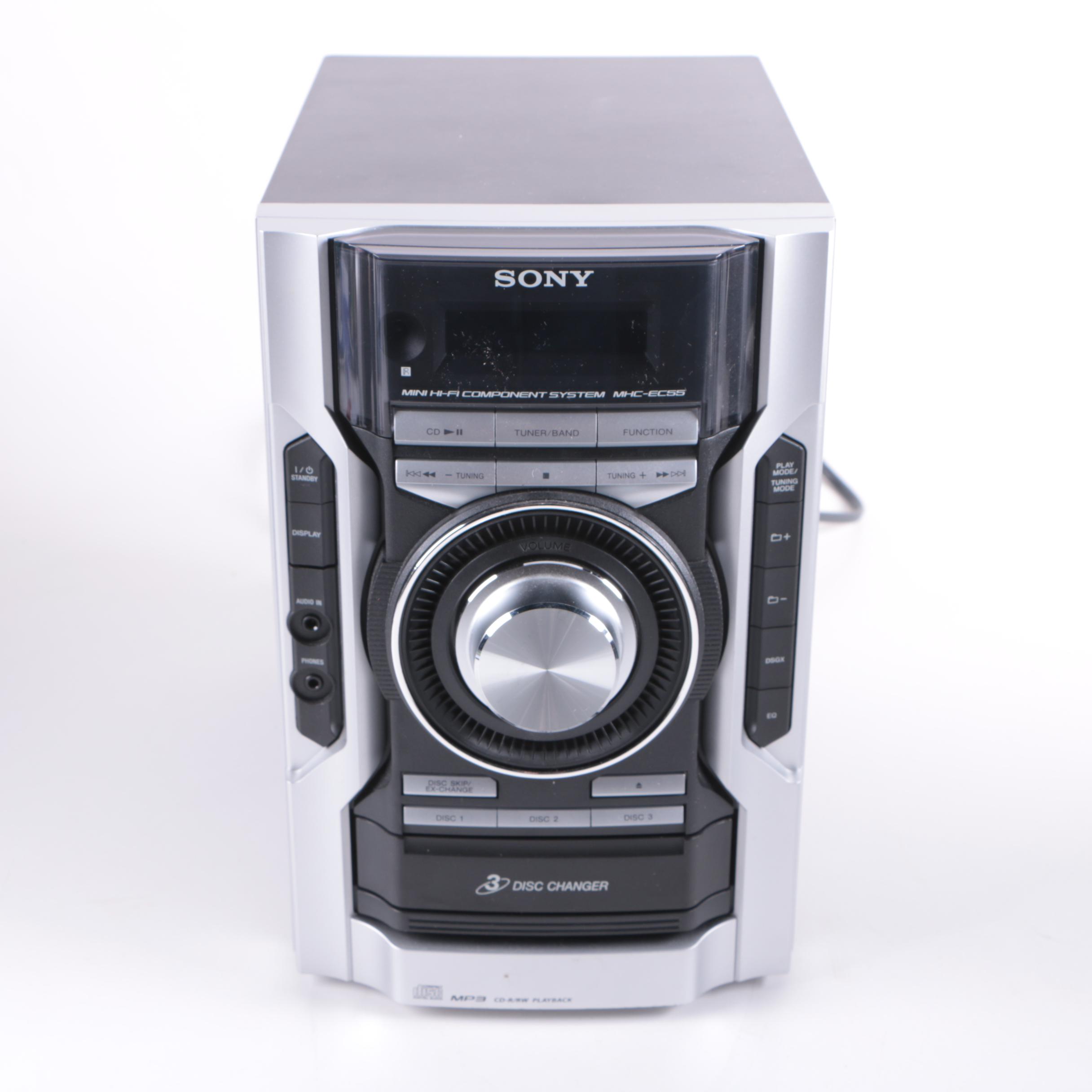 Sony CD Bookshelf Stereo