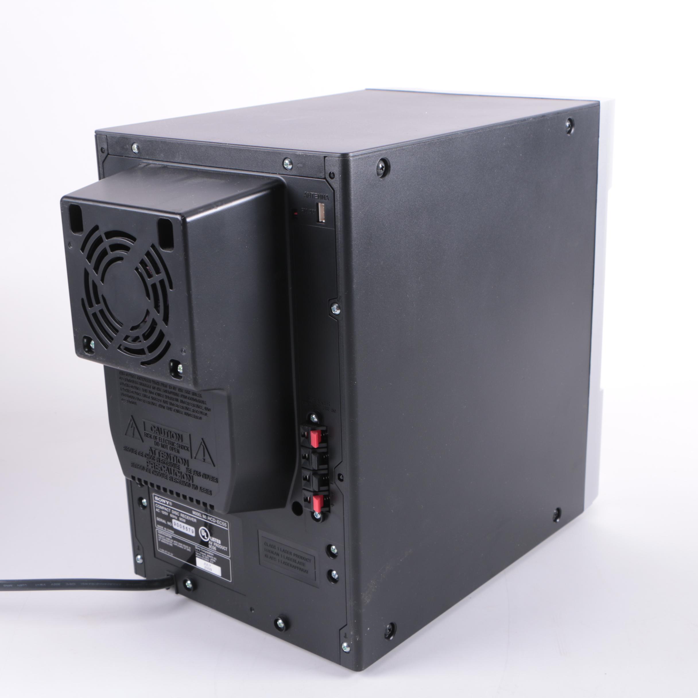 Sony CD Bookshelf Stereo