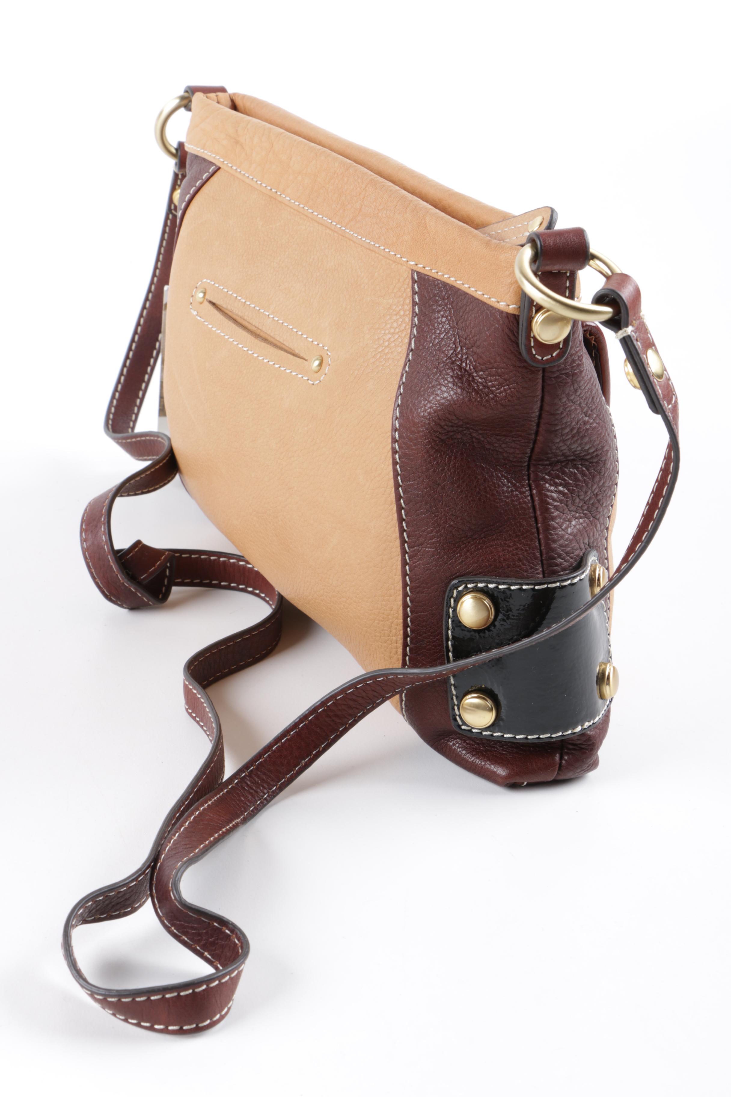 B. Makowsky Leather Handbags with Dust Cover