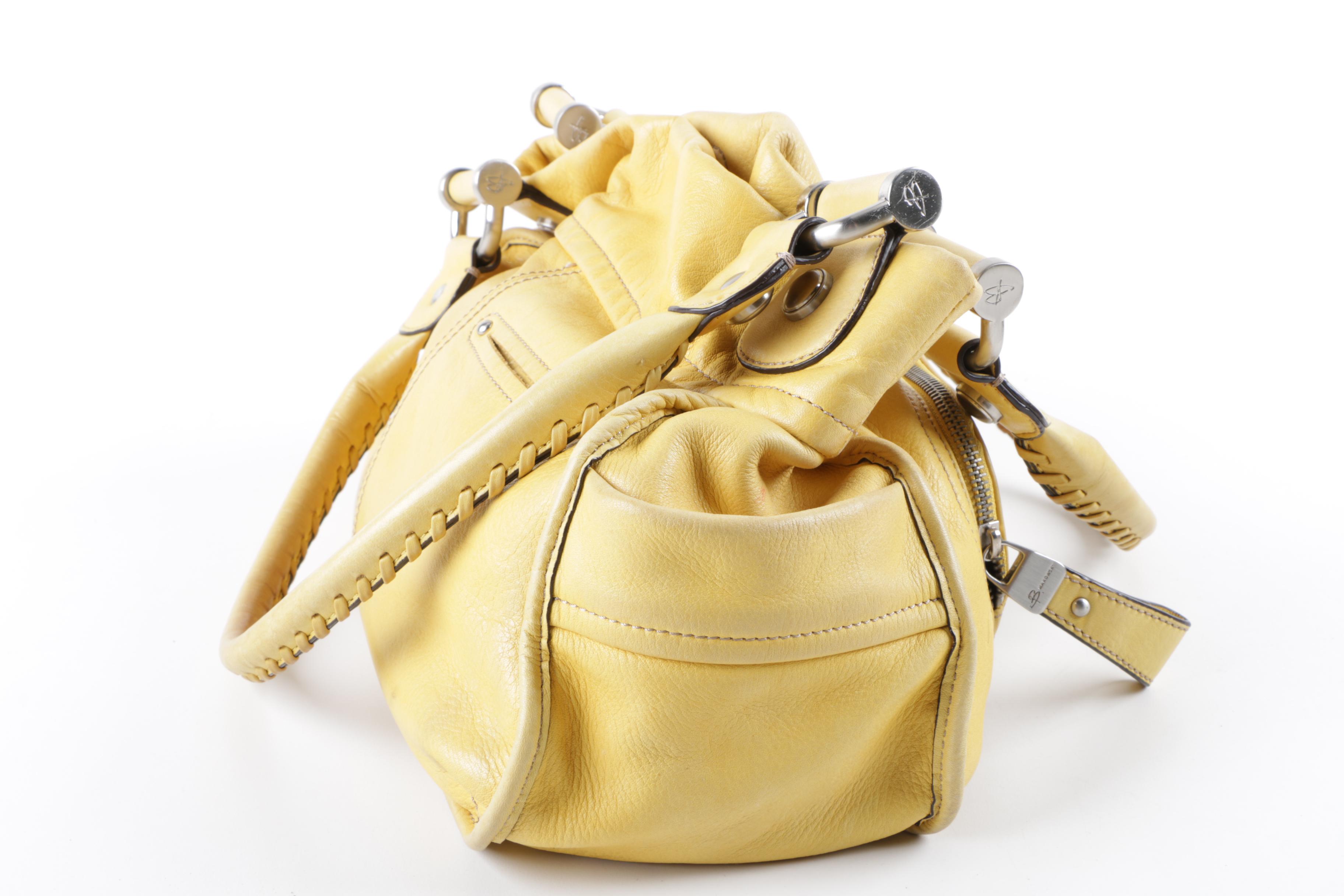 B. Makowsky Leather Handbags with Dust Cover
