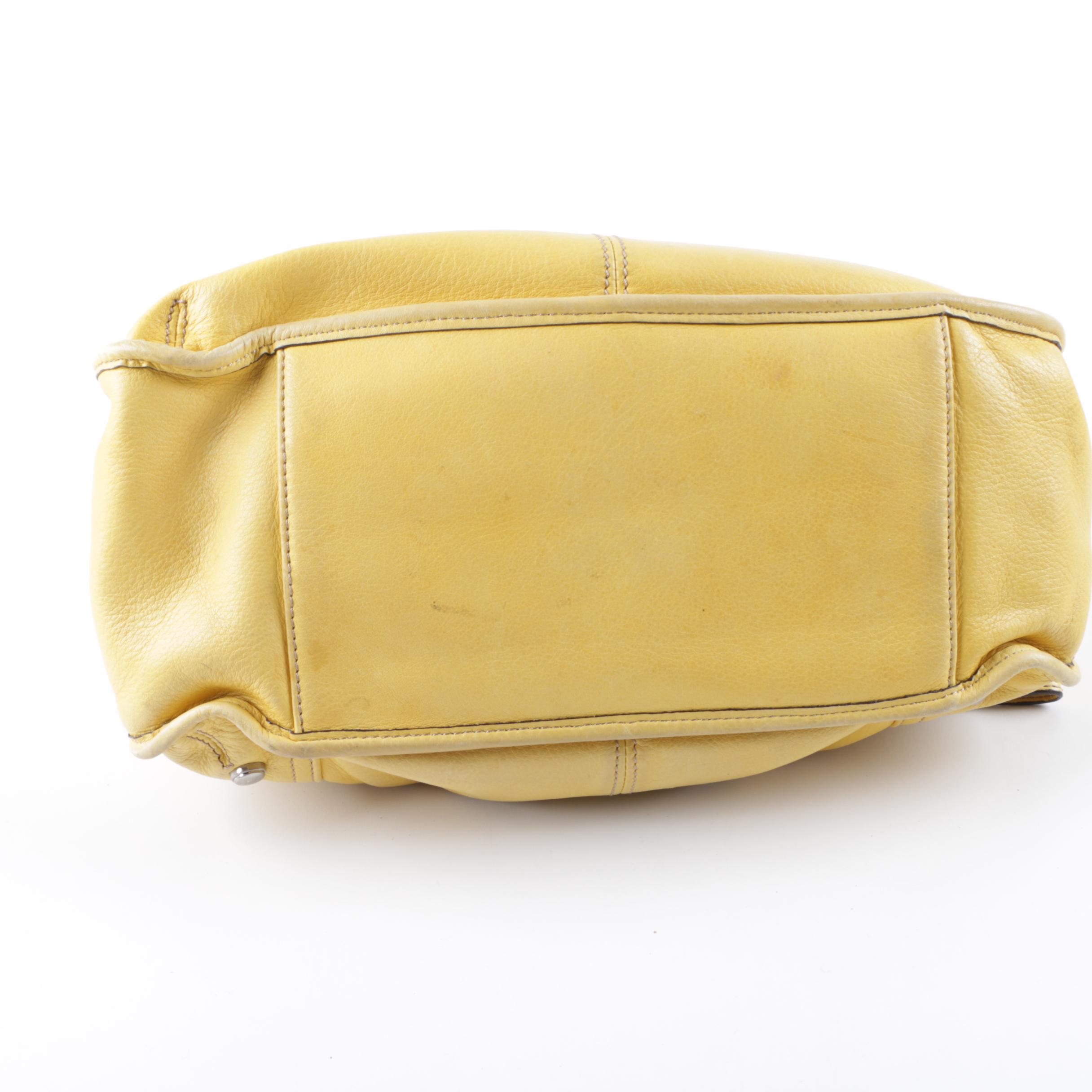 B. Makowsky Leather Handbags with Dust Cover