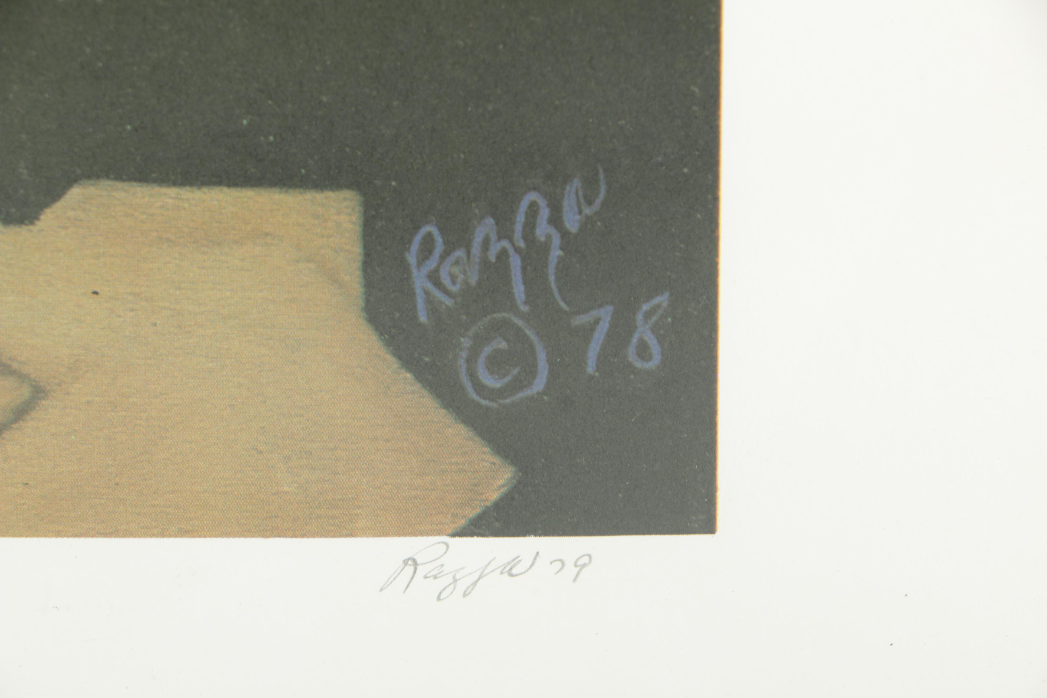 Al Razza Limited Edition Offset Lithograph "Grand Kabuki I"