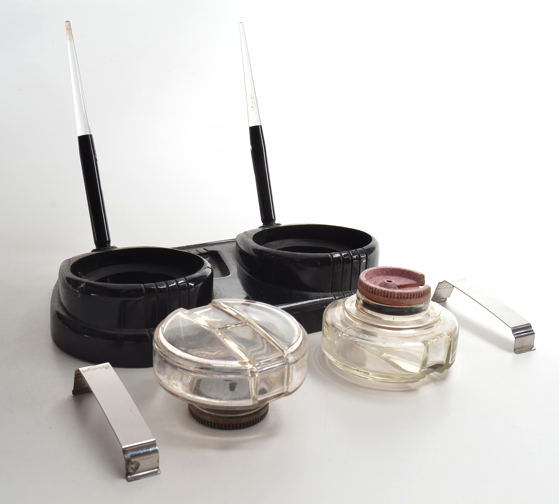 Vintage Fountain Inkwells including Esterbrook