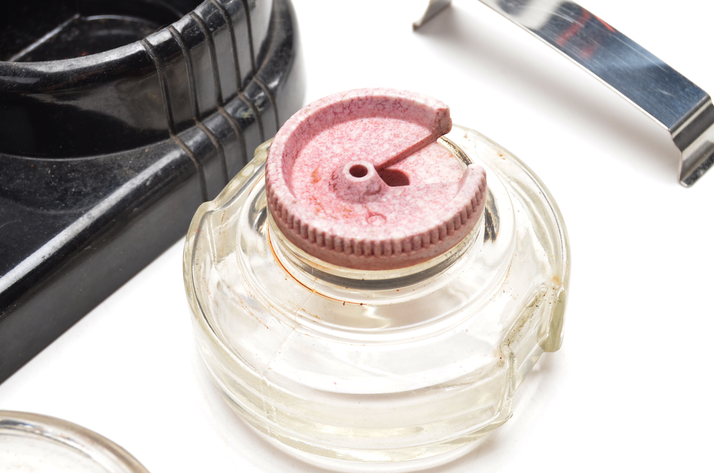 Vintage Fountain Inkwells including Esterbrook