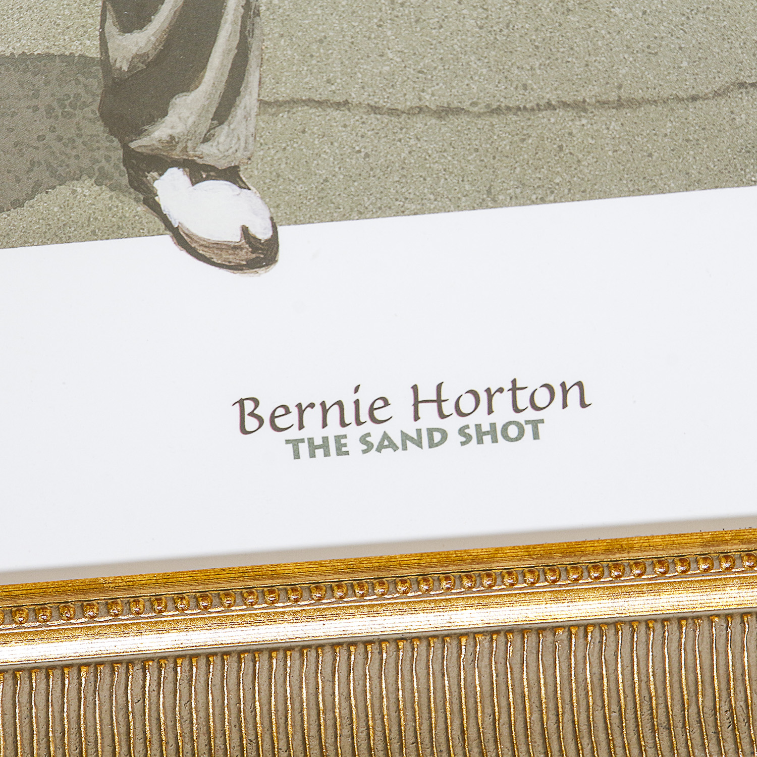 Offset Lithographs After Bernie Horton of Golfers