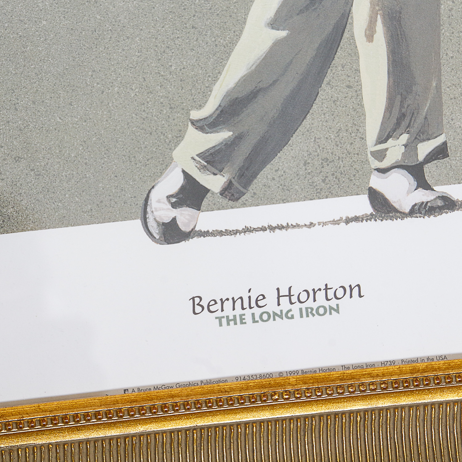 Offset Lithographs After Bernie Horton of Golfers