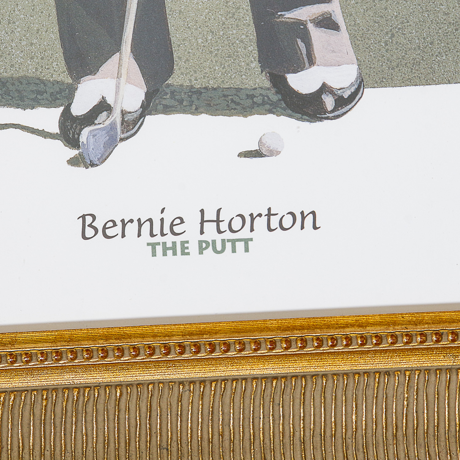 Offset Lithographs After Bernie Horton of Golfers