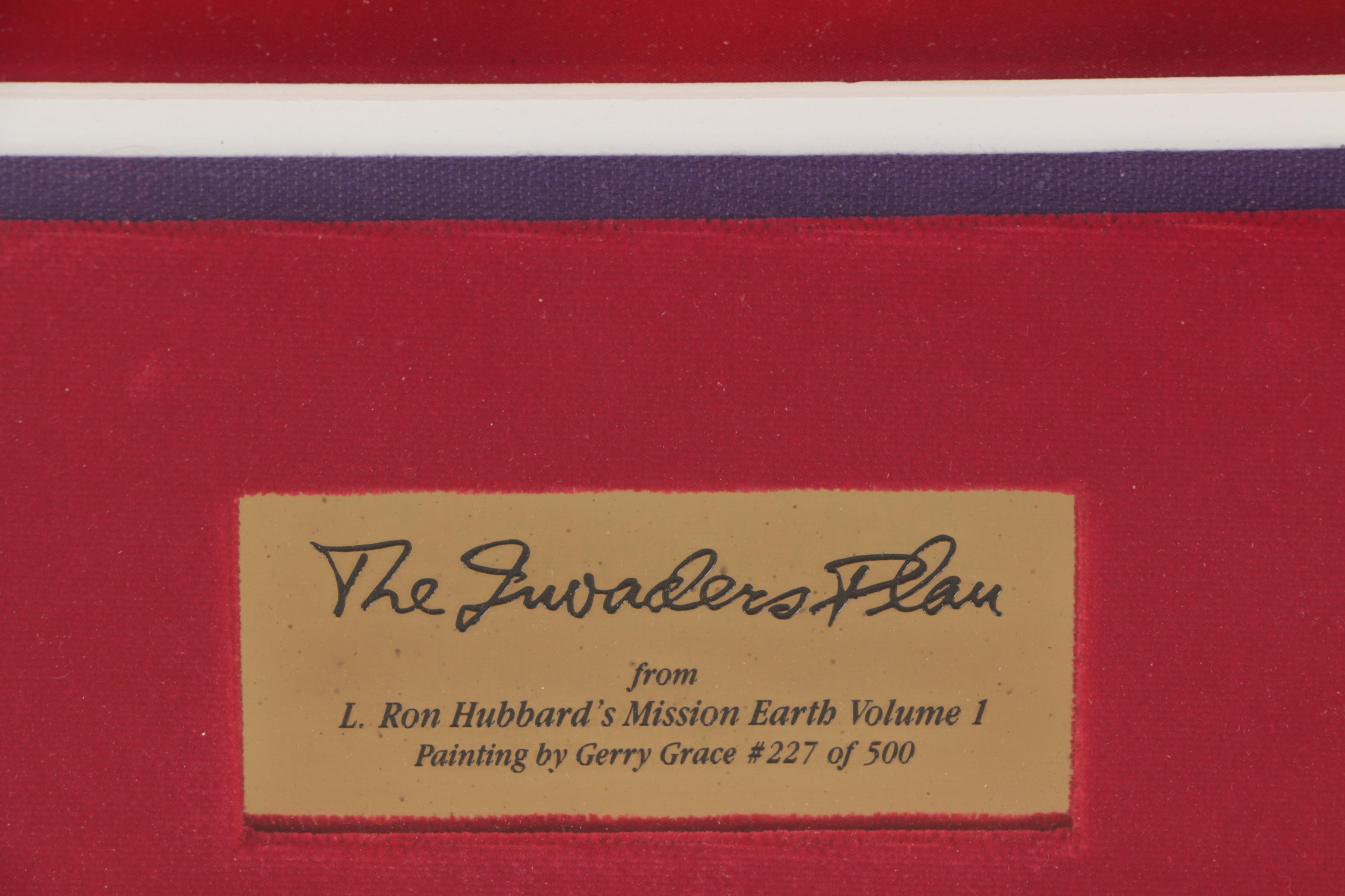 Gerry Grace Limited Edition Giclée "The Invader's Plan"