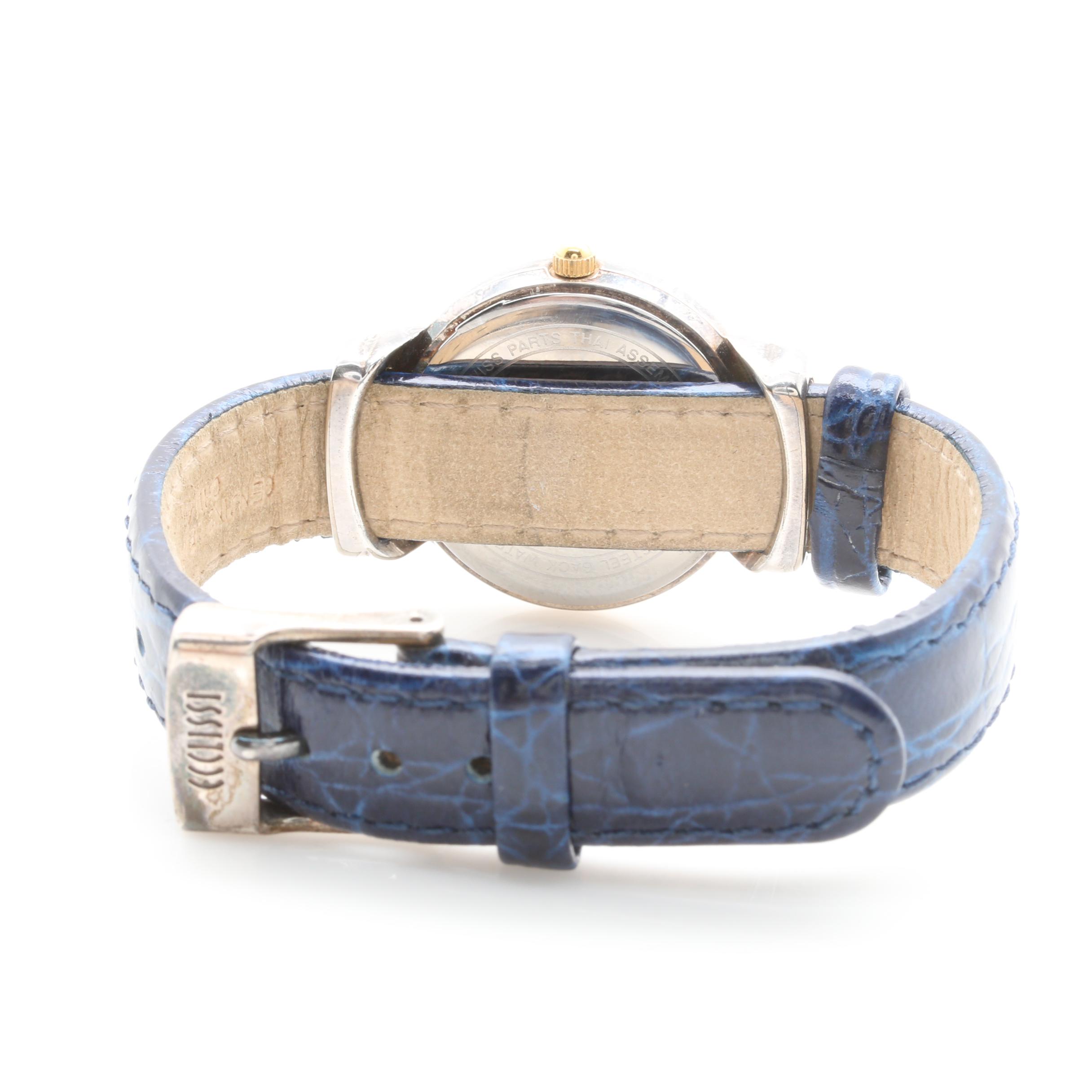 Ecclissi Sterling Silver Interchangeable Band Watch