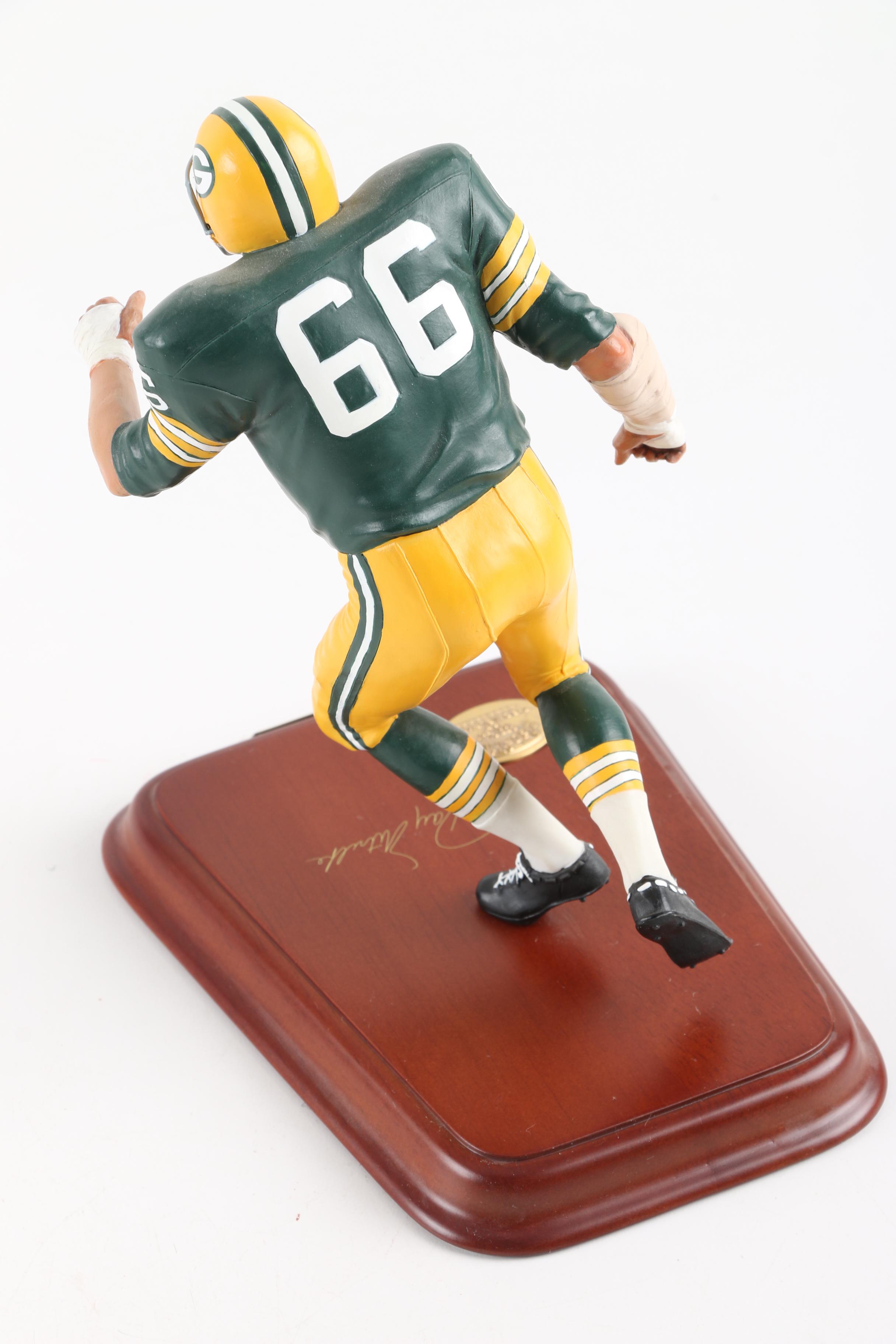 Paul Hornung and Ray Nitschke Autographed Green Bay Packers Memorabilia