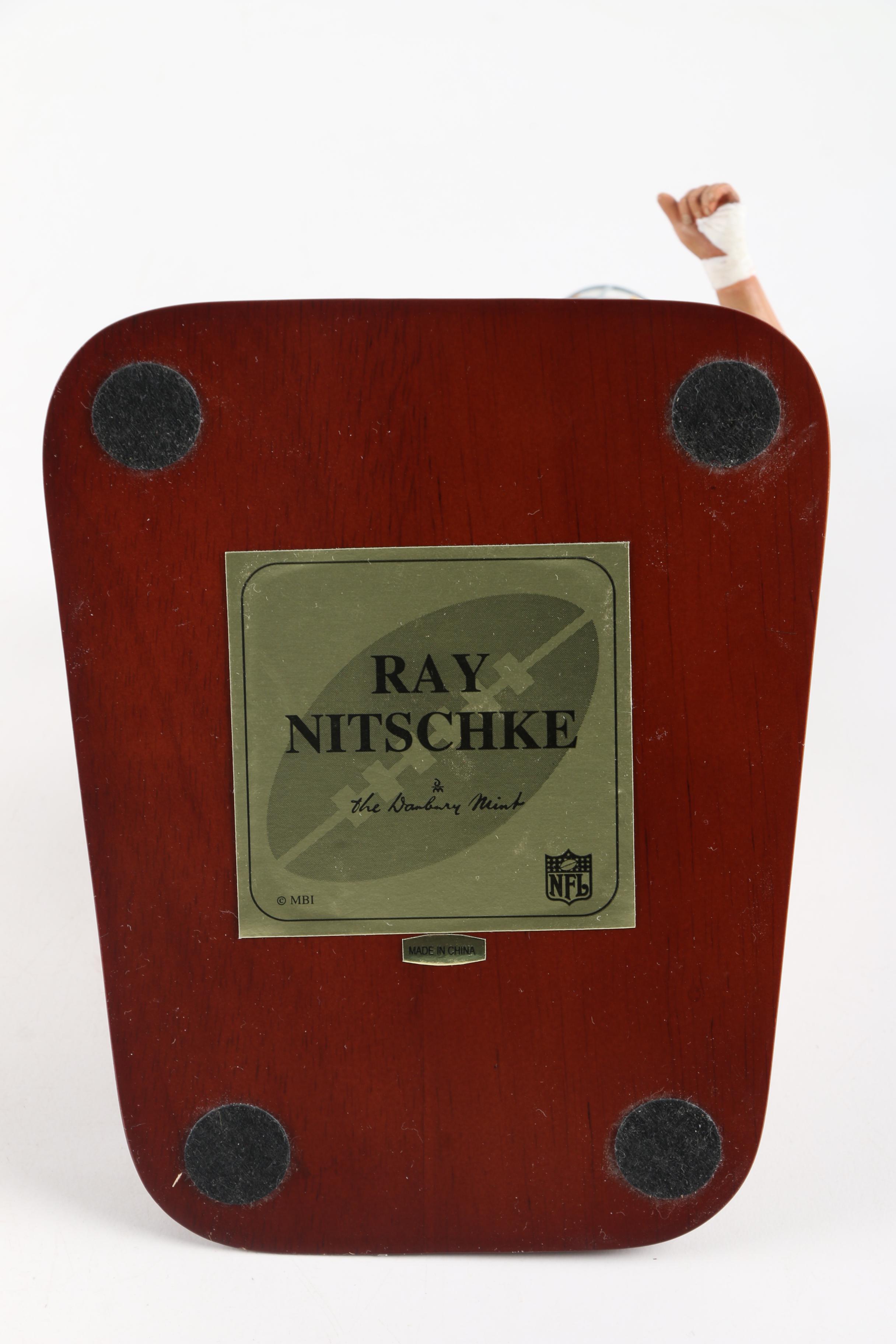 Paul Hornung and Ray Nitschke Autographed Green Bay Packers Memorabilia