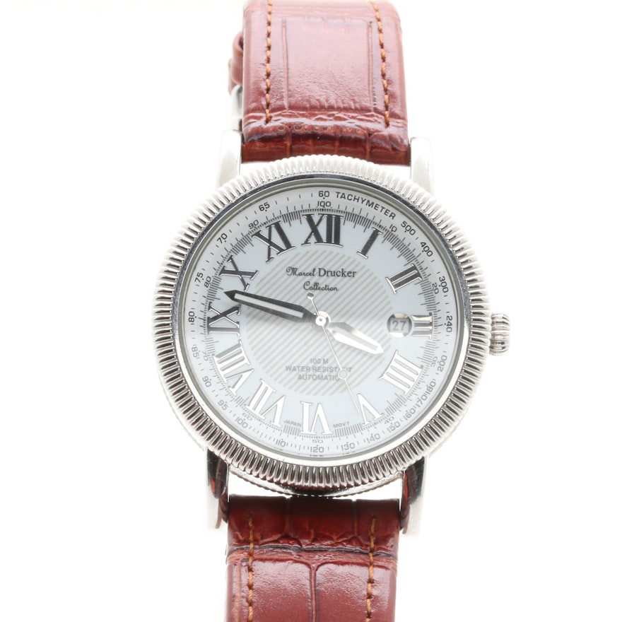 Marcel Drucker Stainless Steel Wristwatch