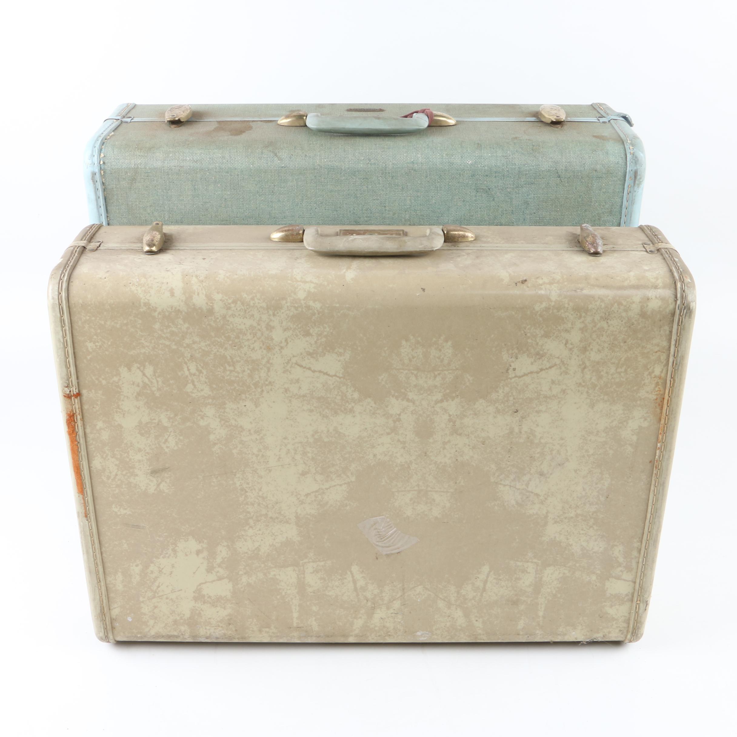 Vintage Samsonite Streamlite Suitcases