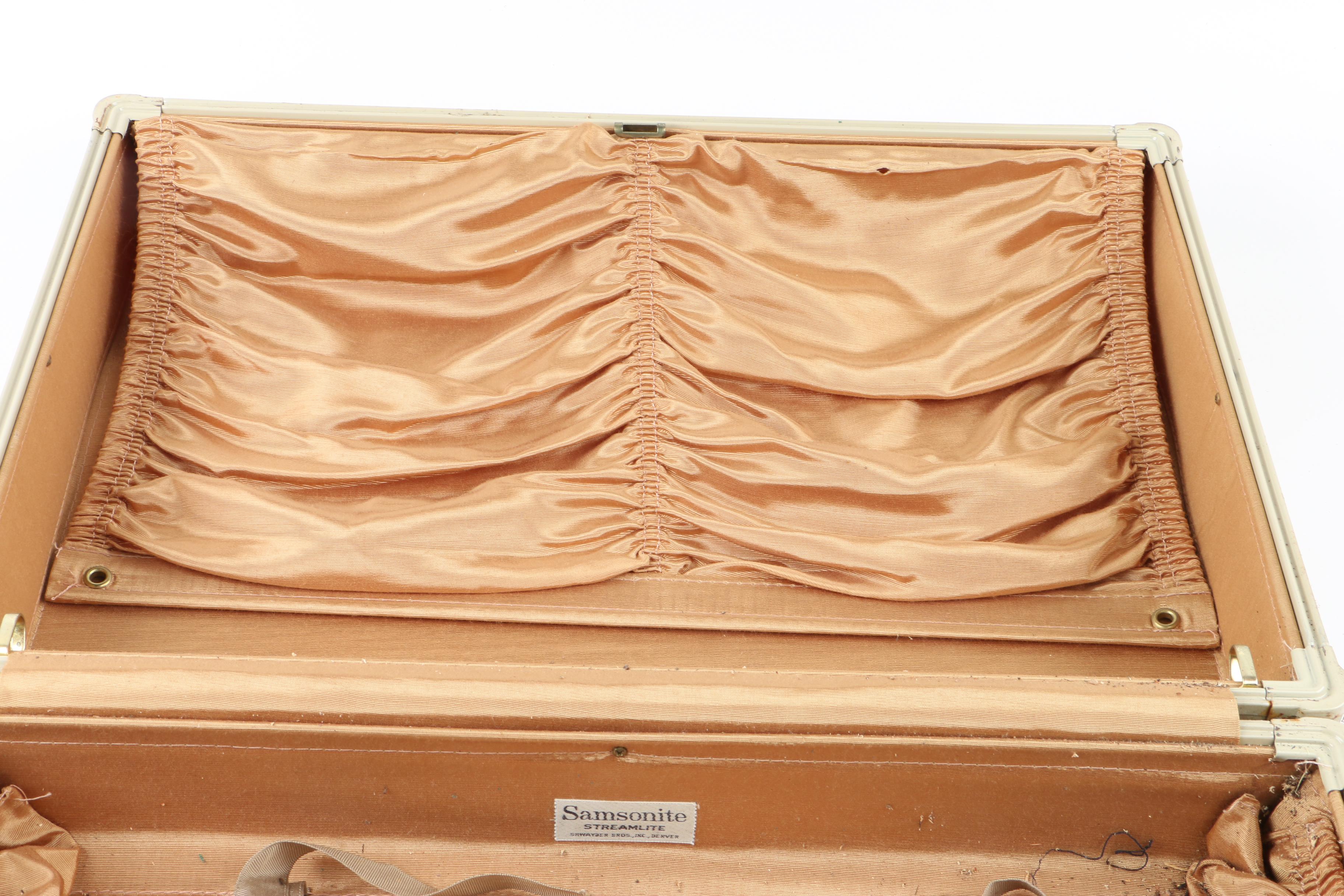 Vintage Samsonite Streamlite Suitcases