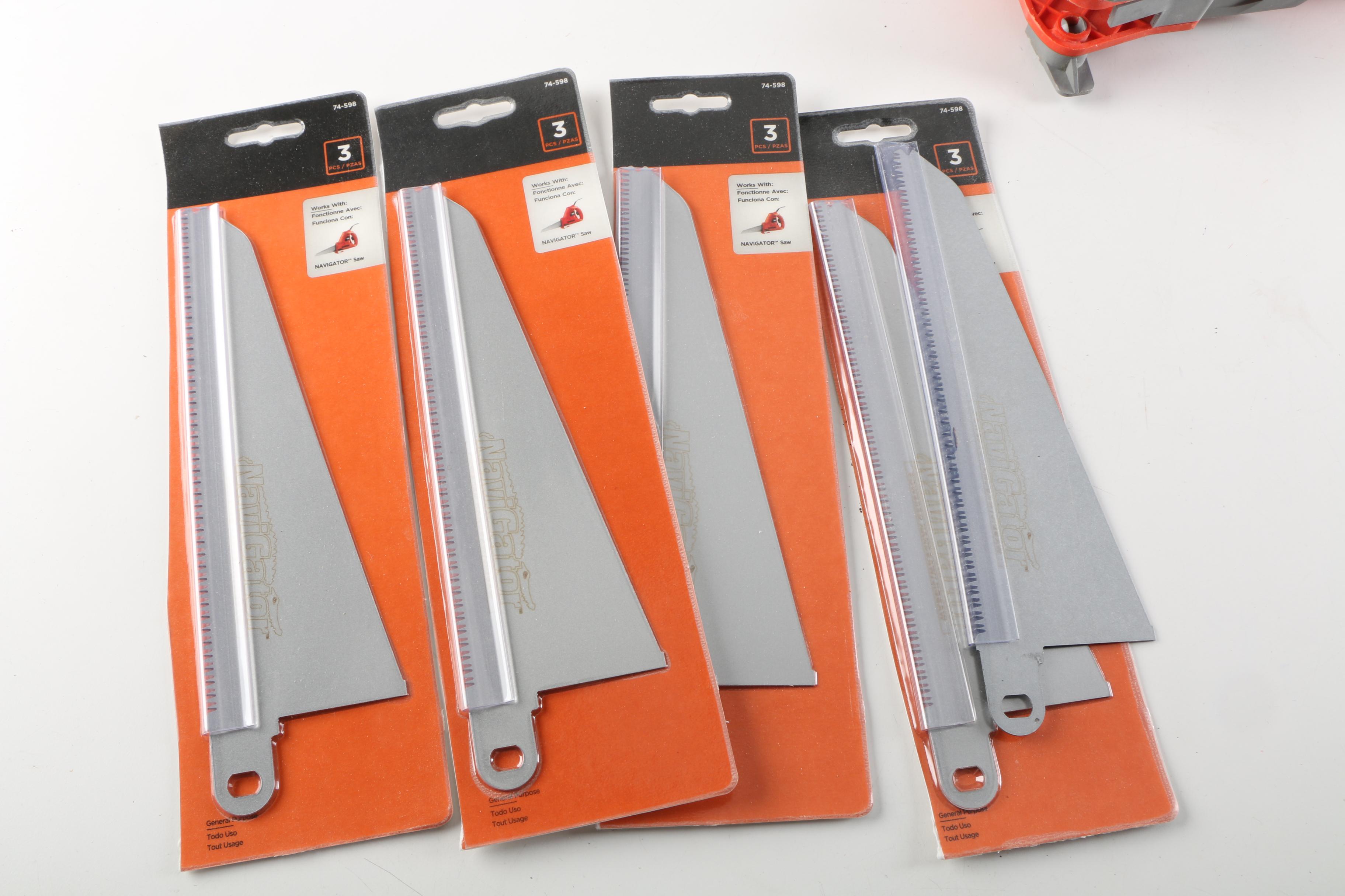 Black & Decker NaviGator Powered Handsaw/Jigsaw and Blades