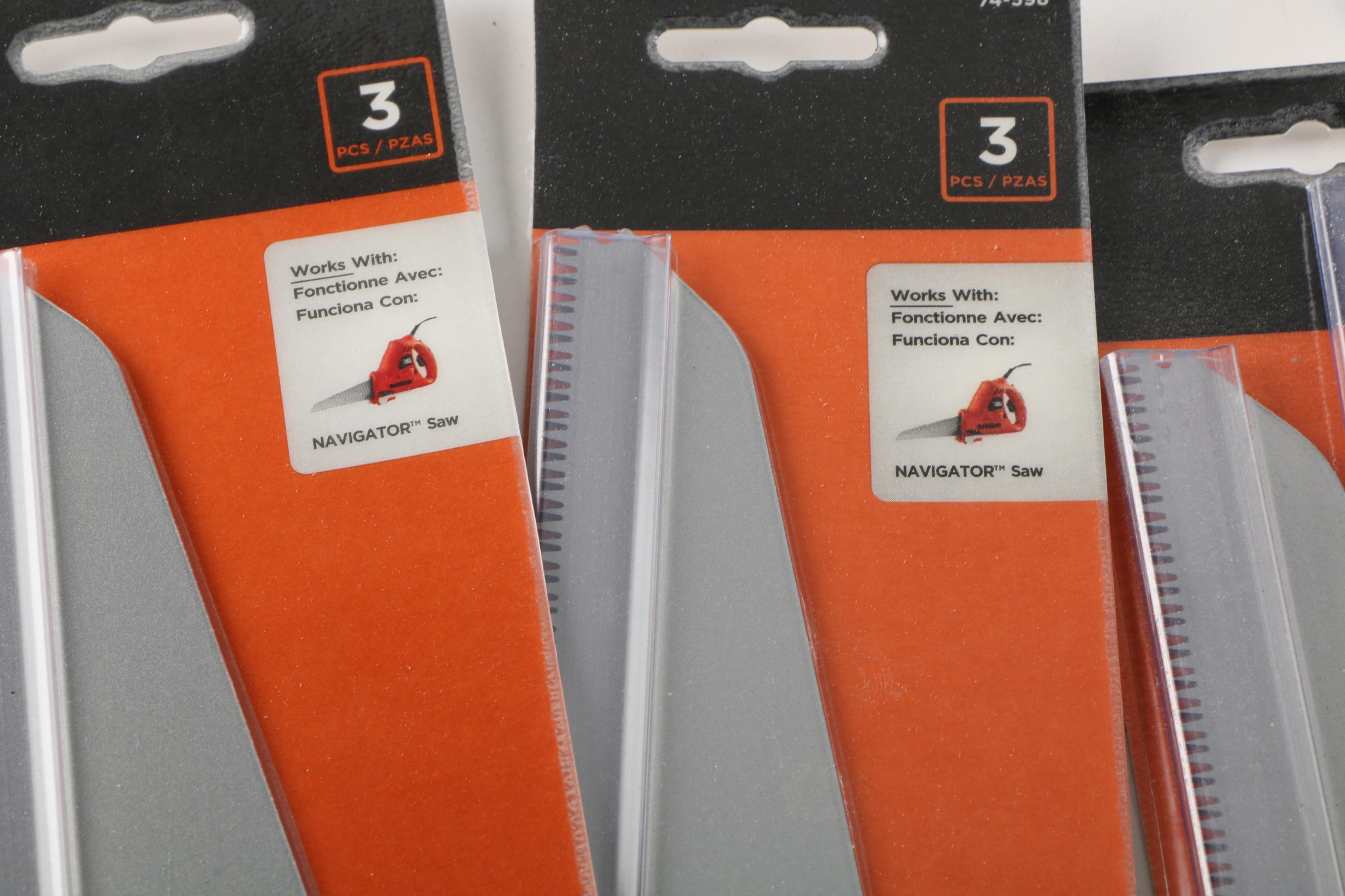 Black & Decker NaviGator Powered Handsaw/Jigsaw and Blades