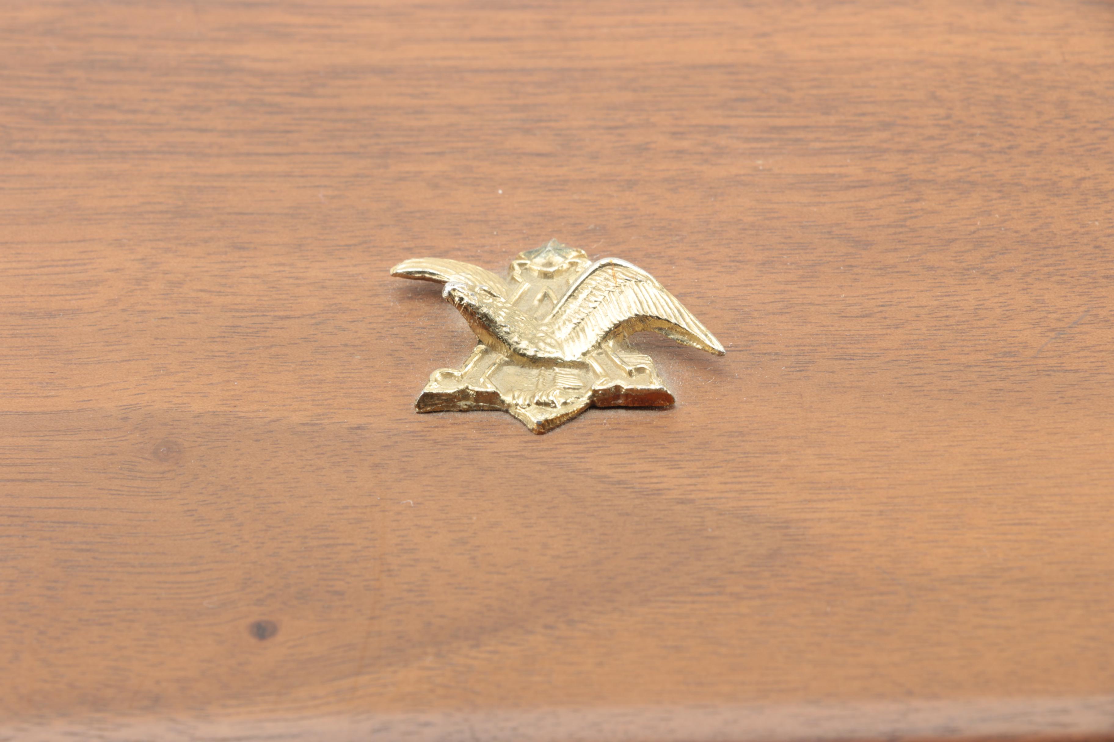 Vintage Inlaid Barton's Bonbonniere Candy Box with Wooden Boxes