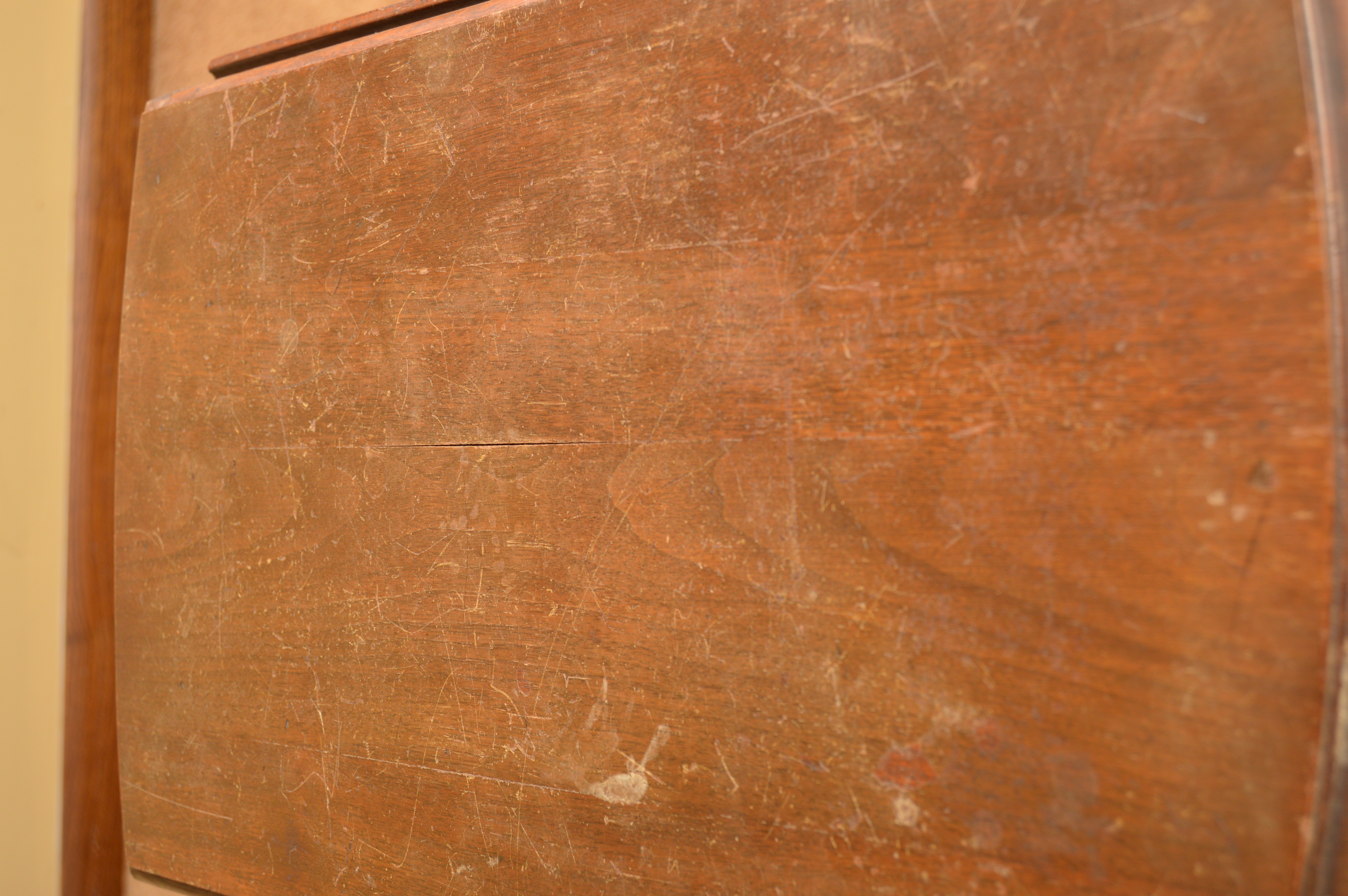 Vintage Rocking Chair and Drop Leaf Side Table