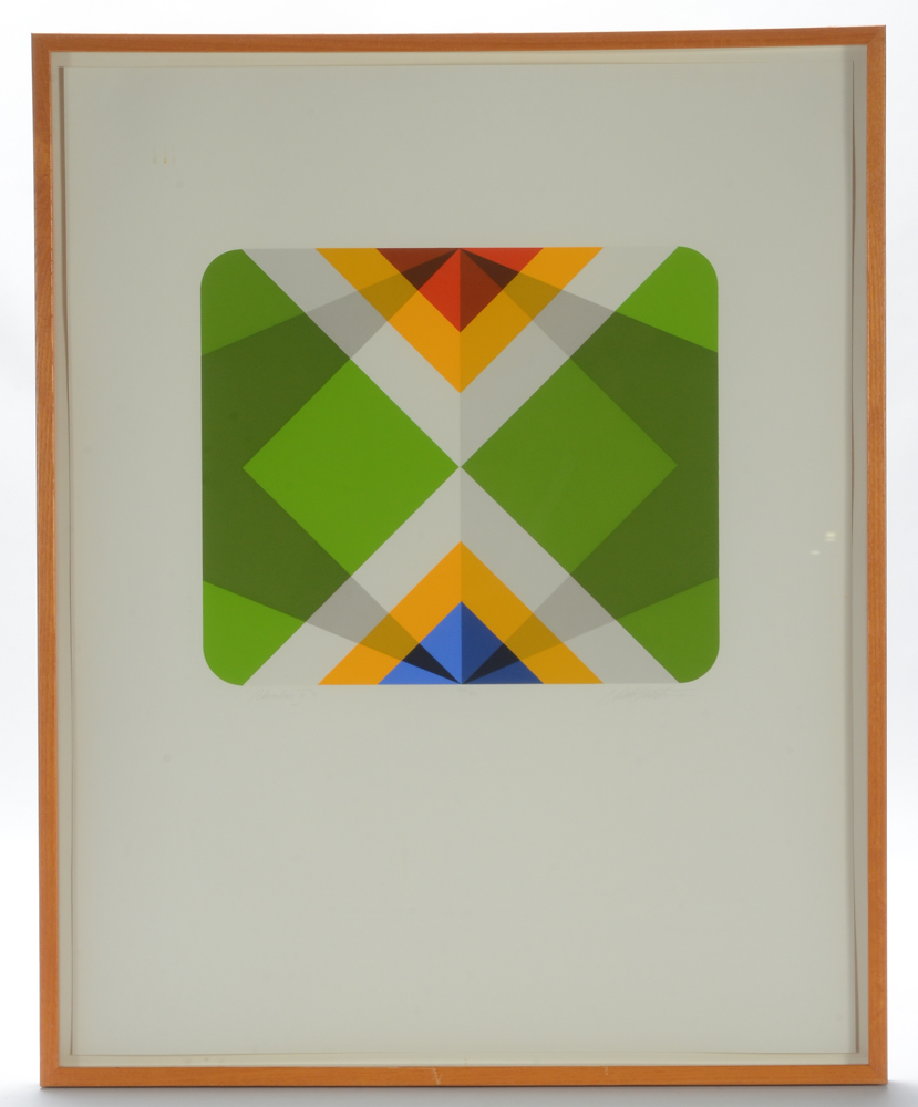 Marko Spalatin Limited Edition Serigraph " Rhombus III"