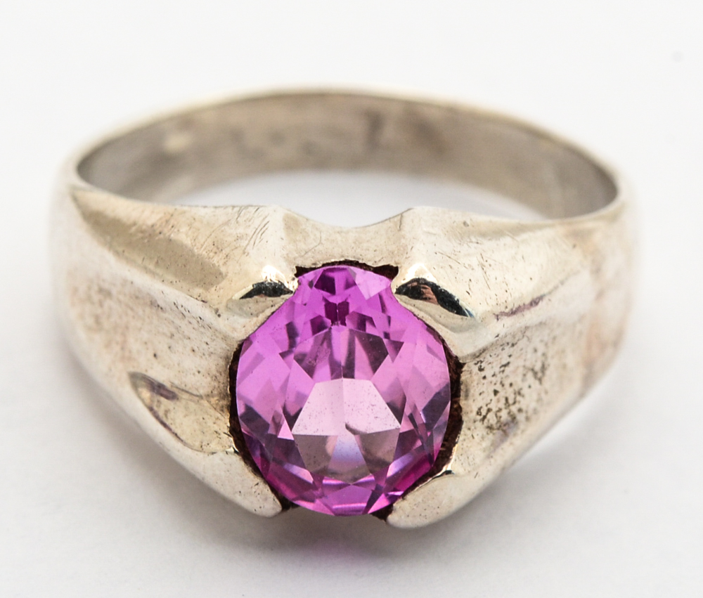 Sterling Silver Gemstone Rings