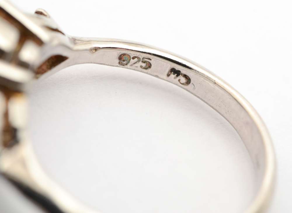 Sterling Silver Gemstone Rings