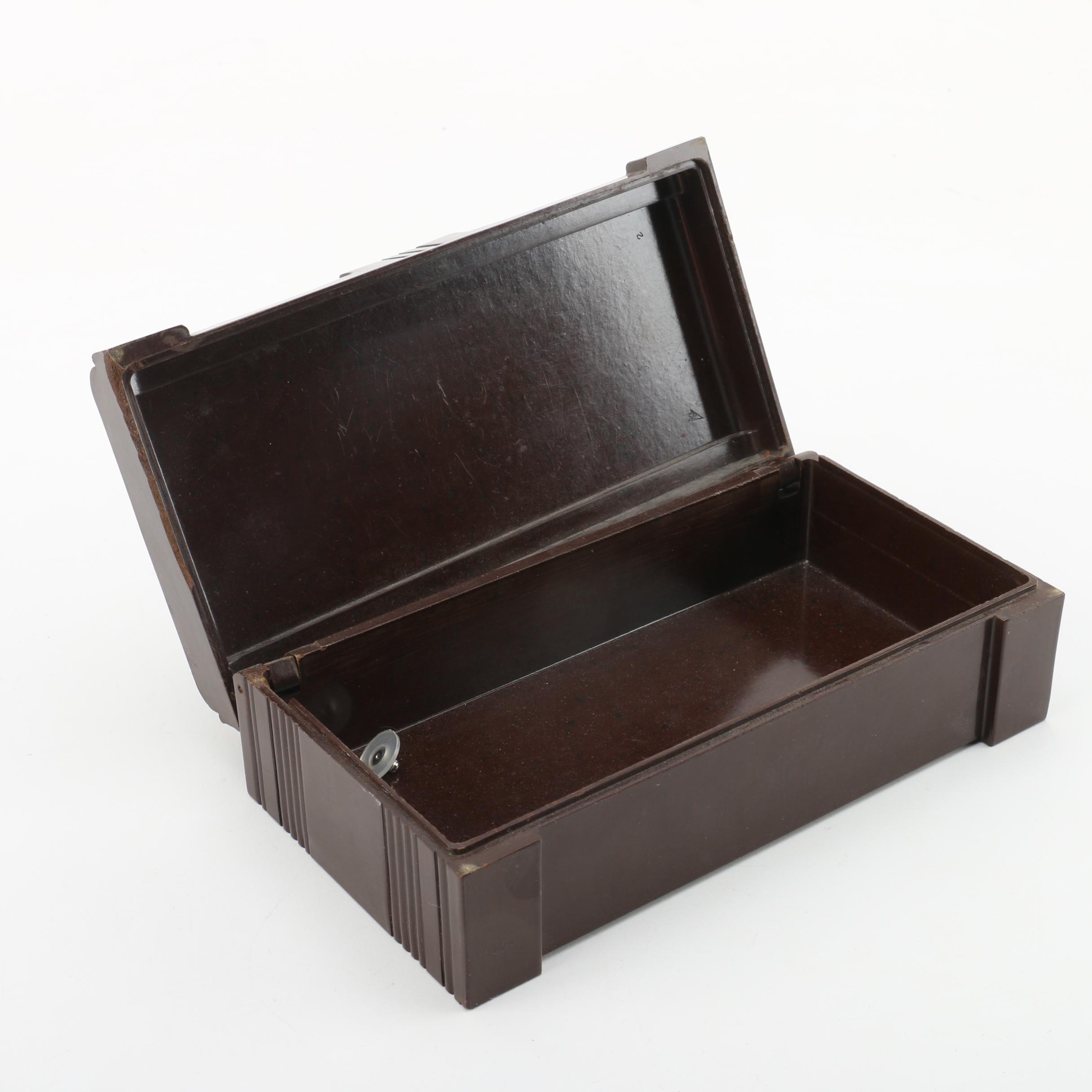 Vanity Boxes Including Art Deco Bakelite