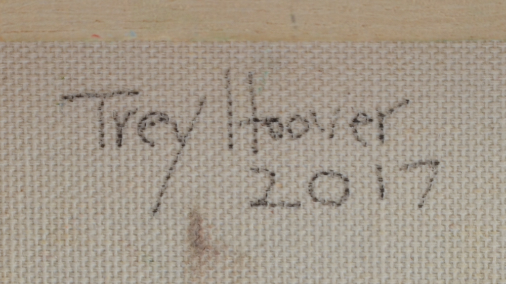 Trey Hoover Original Abstract Oil Painting on Canvas