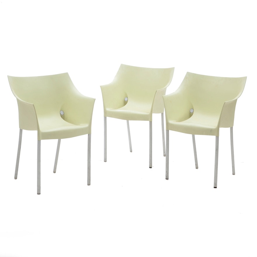 Modernist "Dr. No" Armchairs by Philippe Starck for Kartell