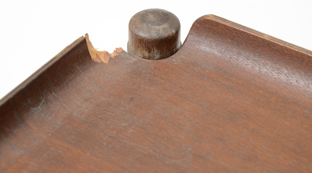 Vintage Collapsible Teak Tea Cart