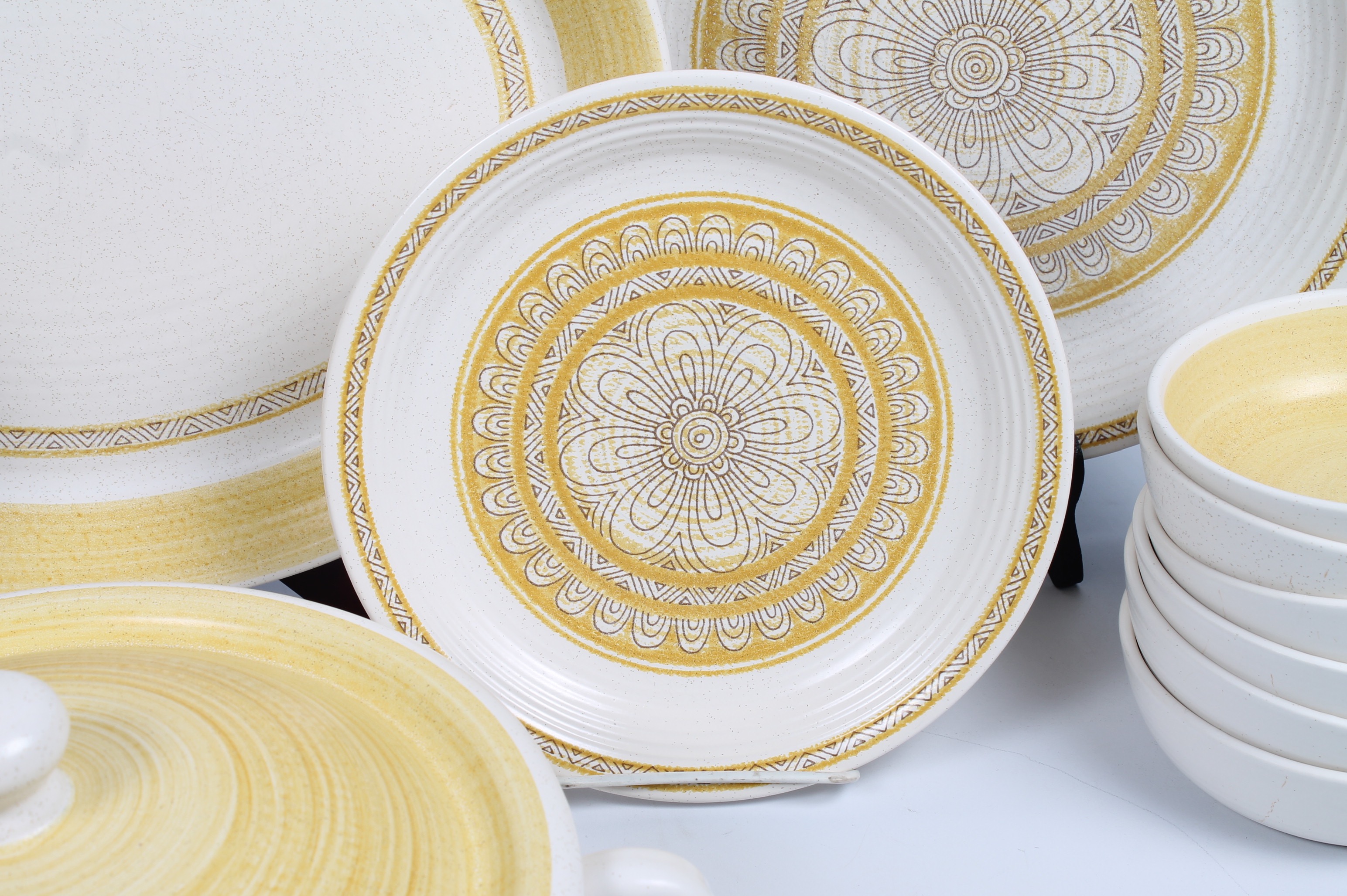Mid-Century Franciscan "Hacienda Gold" Dinner Service
