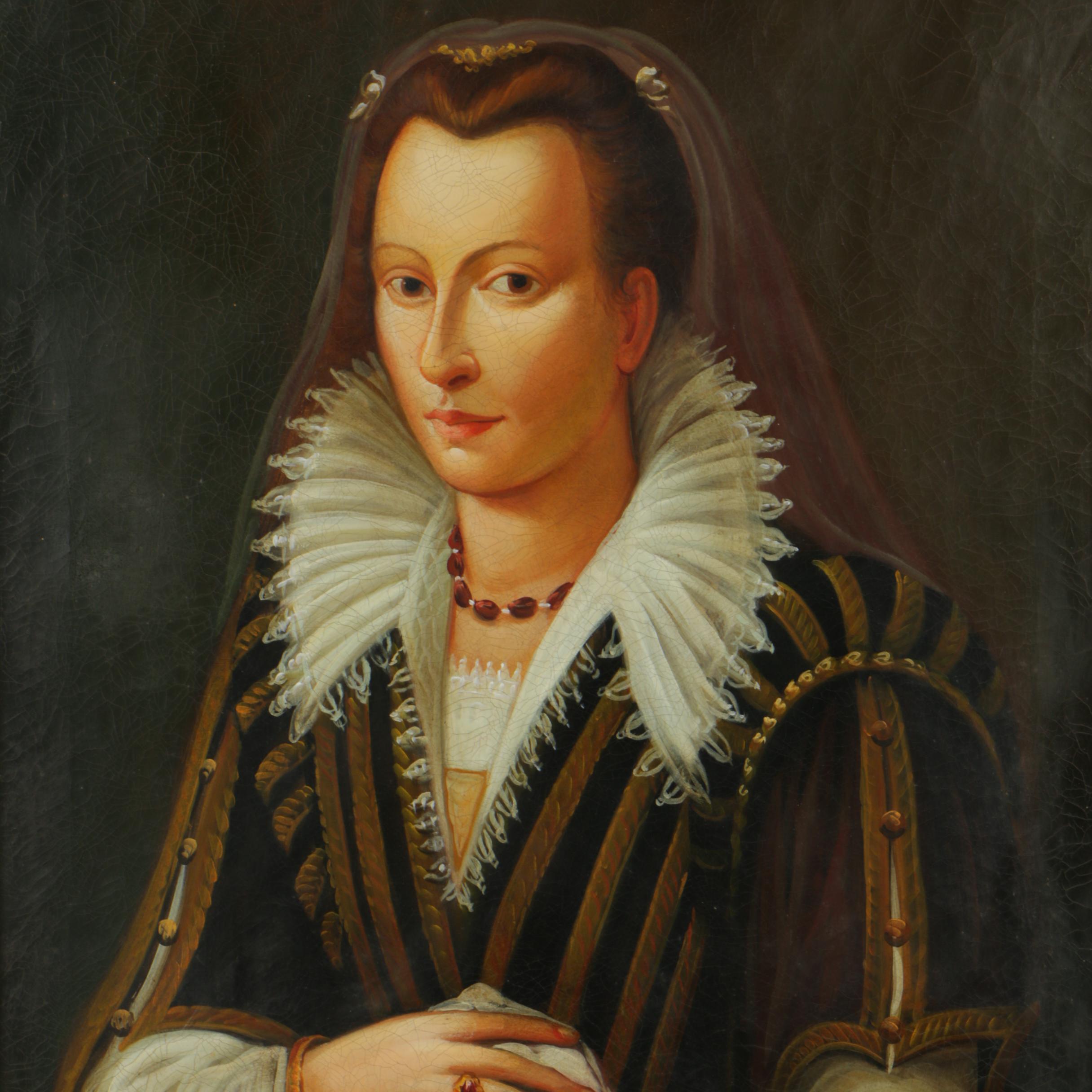 Oil Painting of Renaissance Woman