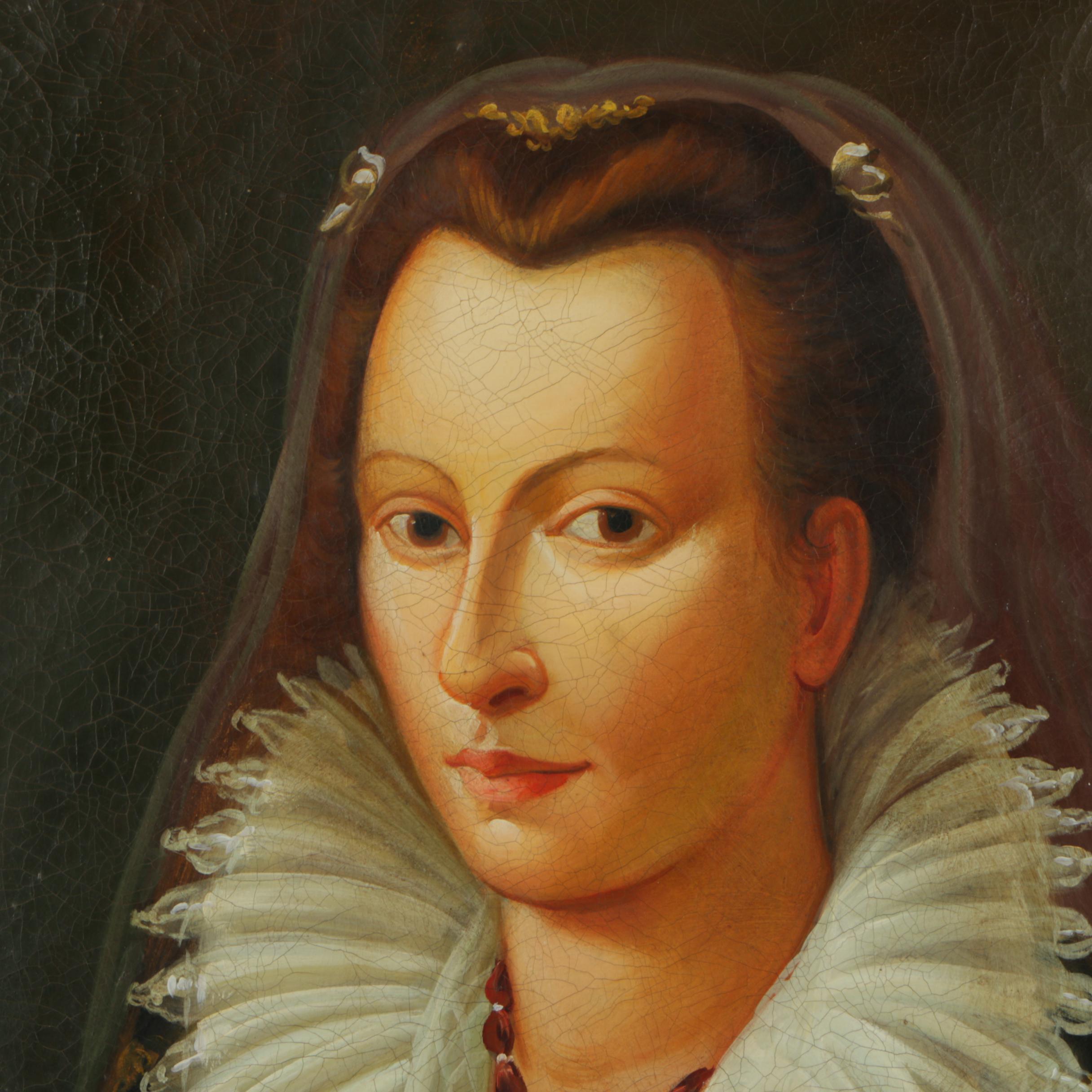 Oil Painting of Renaissance Woman