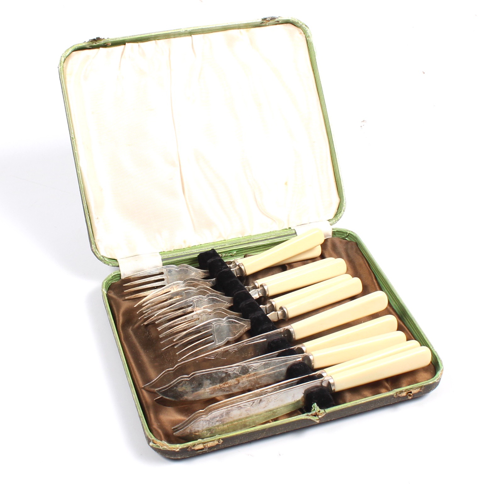 Vintage Silverplate and Celluloid Flatware