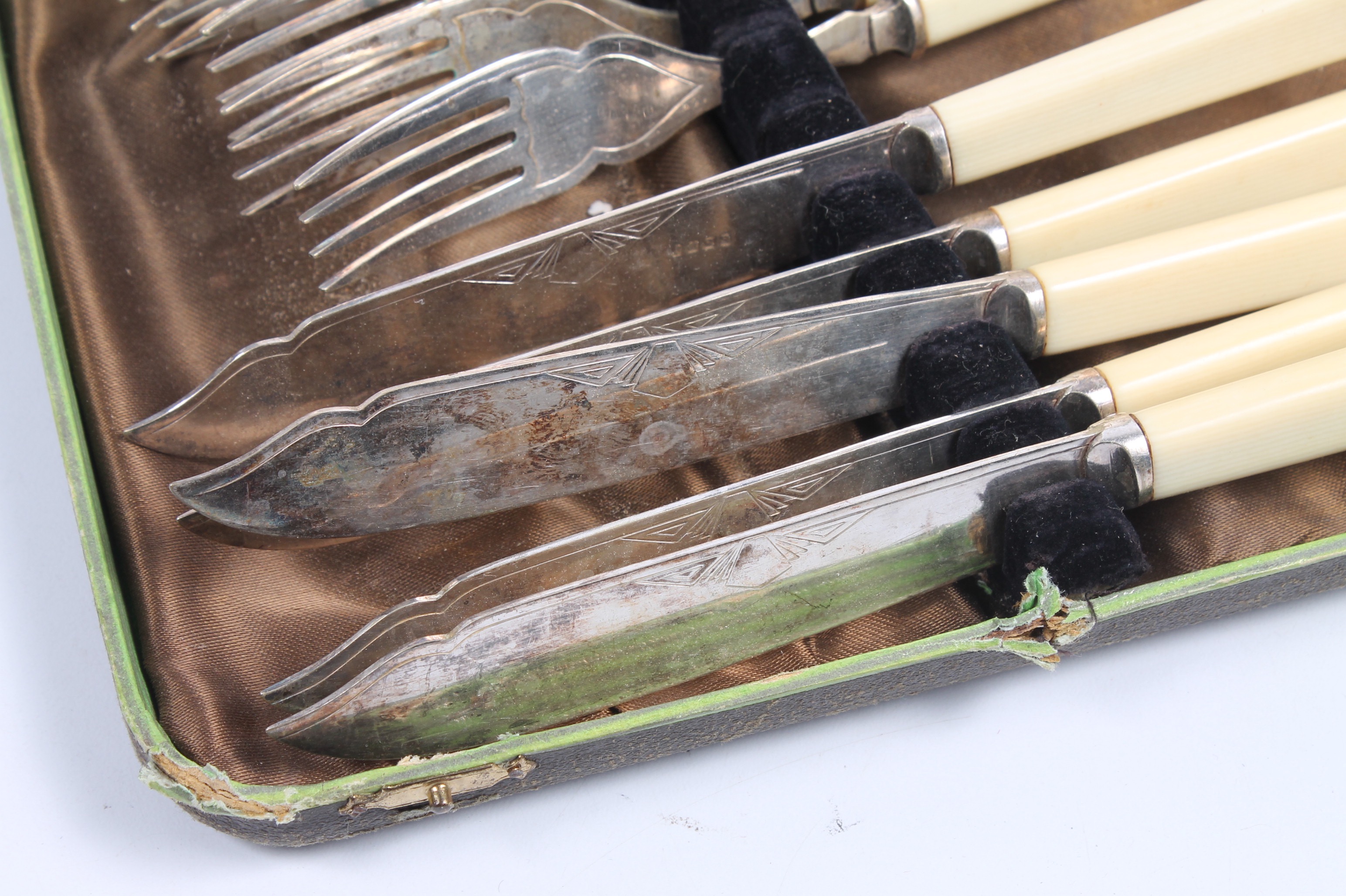 Vintage Silverplate and Celluloid Flatware