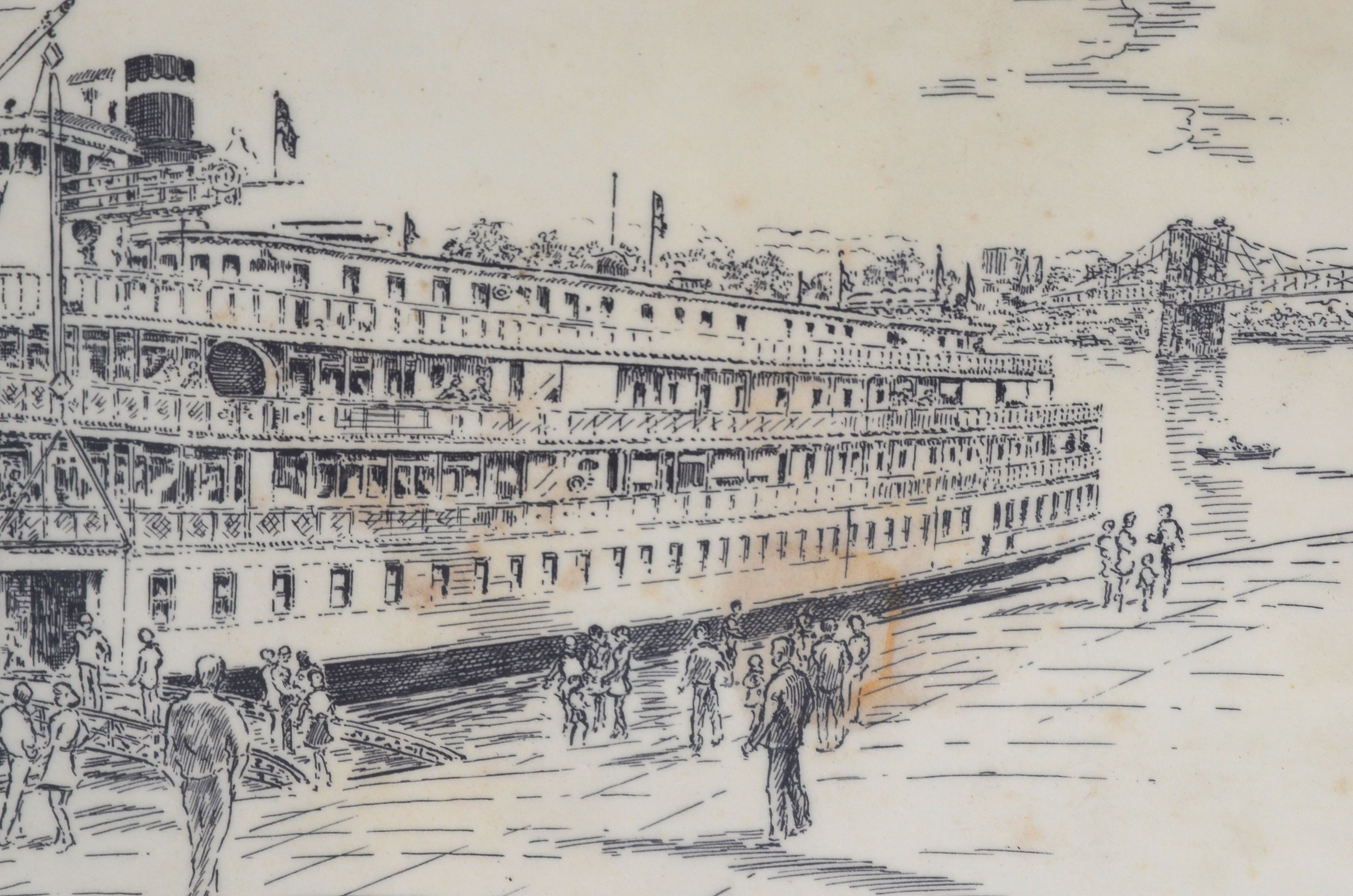 Three Caroline Williams Lithographs of Cincinnati