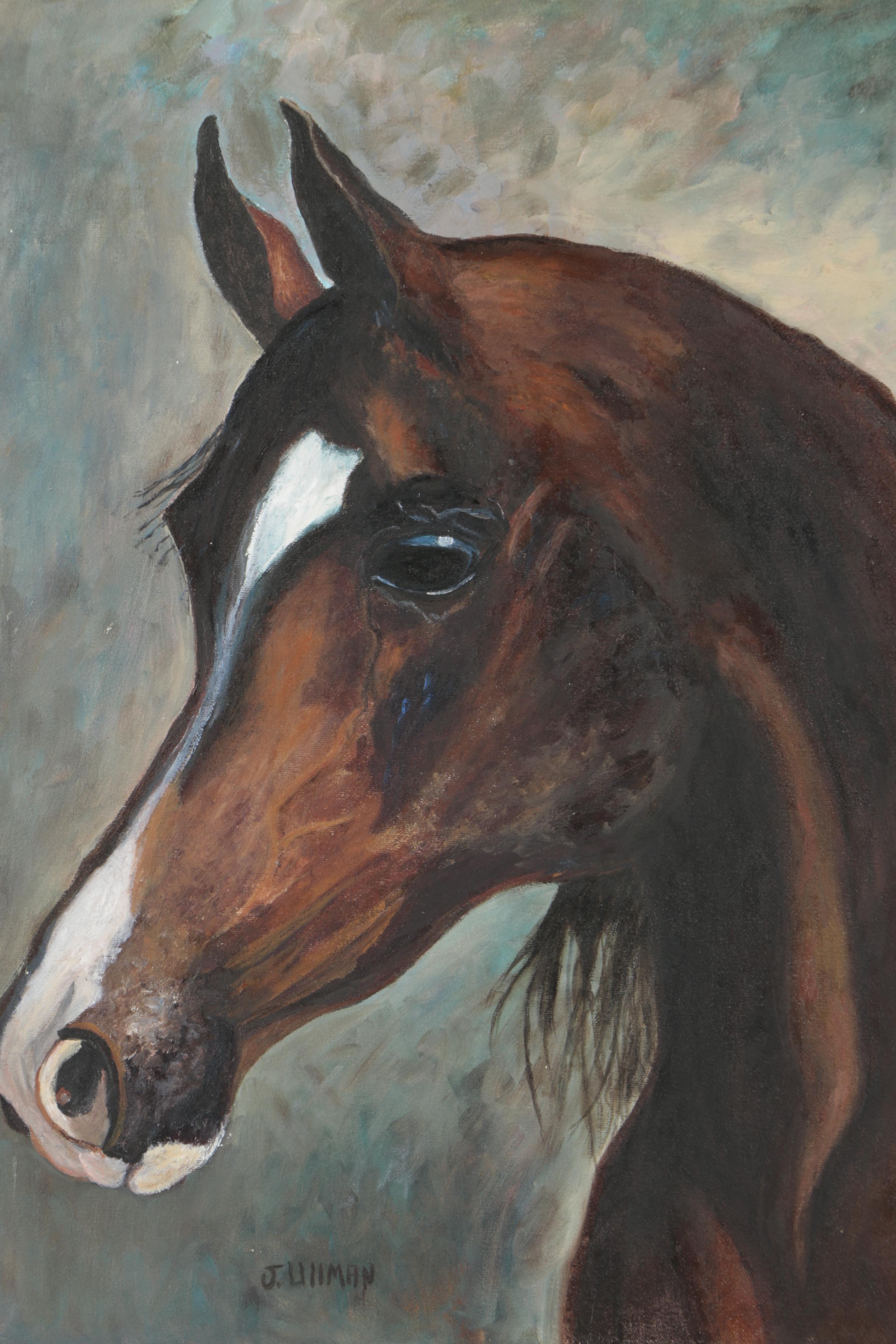 J. Ullman Oil Painting