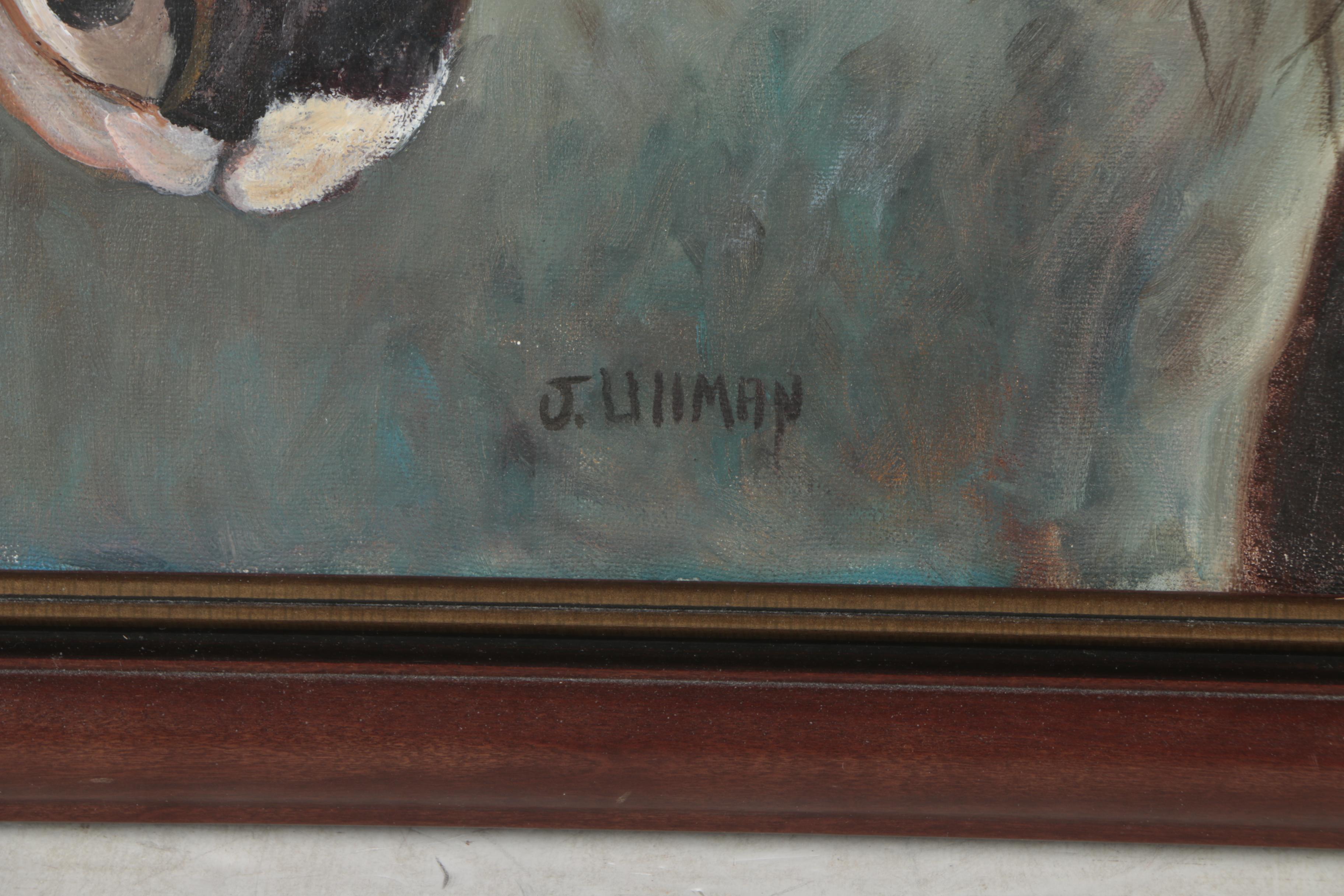 J. Ullman Oil Painting
