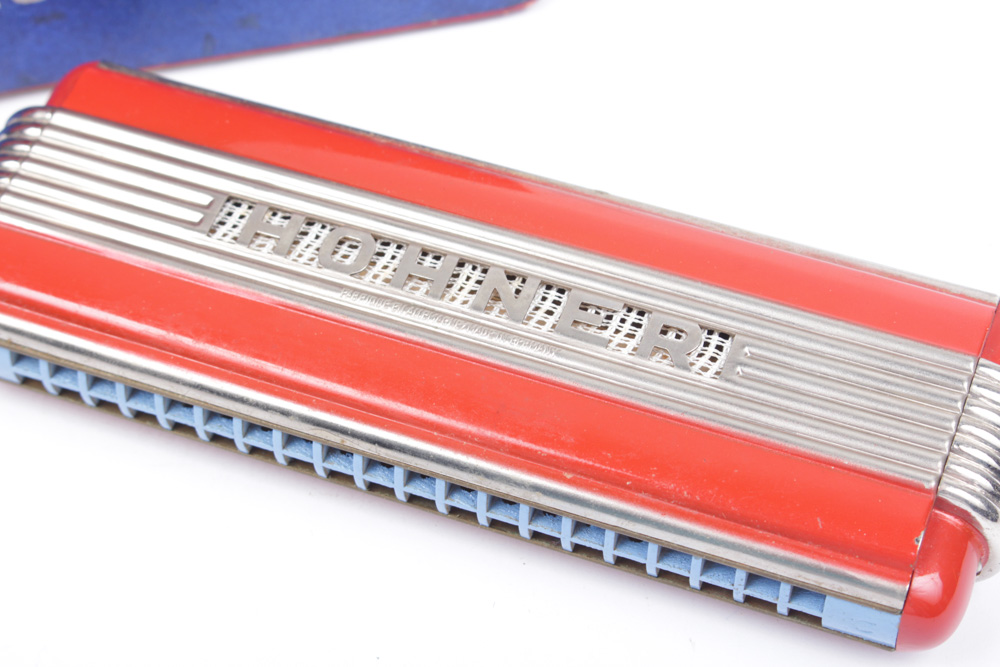 30s Era Hohner "Echo Elite" Harmonica in Original Case