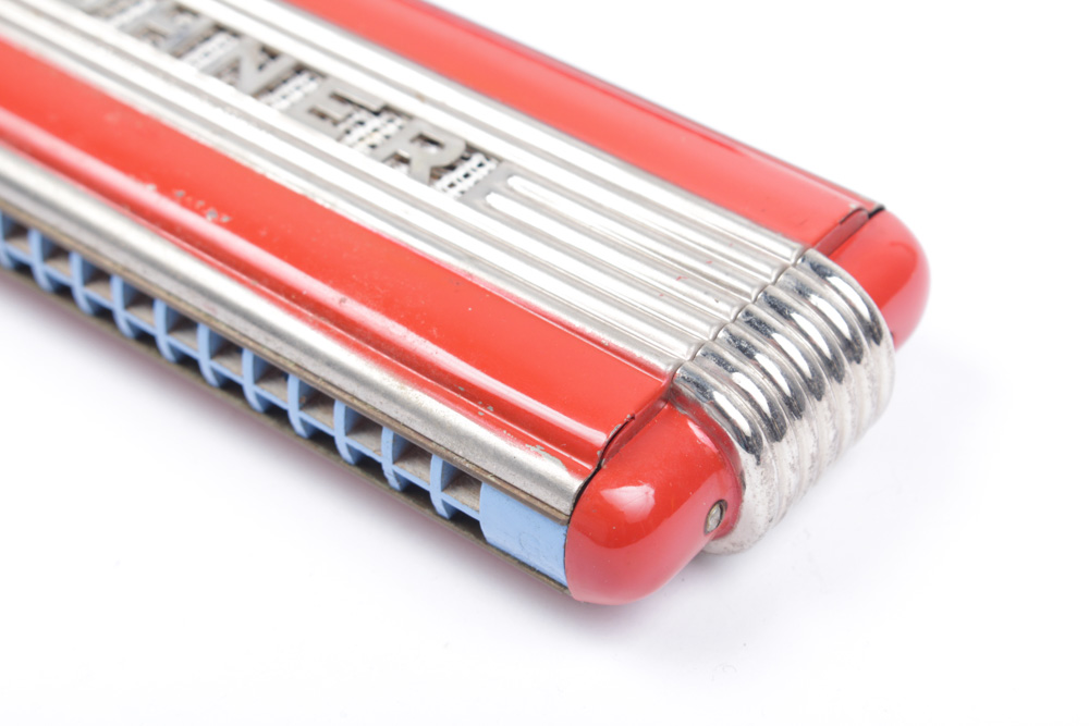 30s Era Hohner "Echo Elite" Harmonica in Original Case