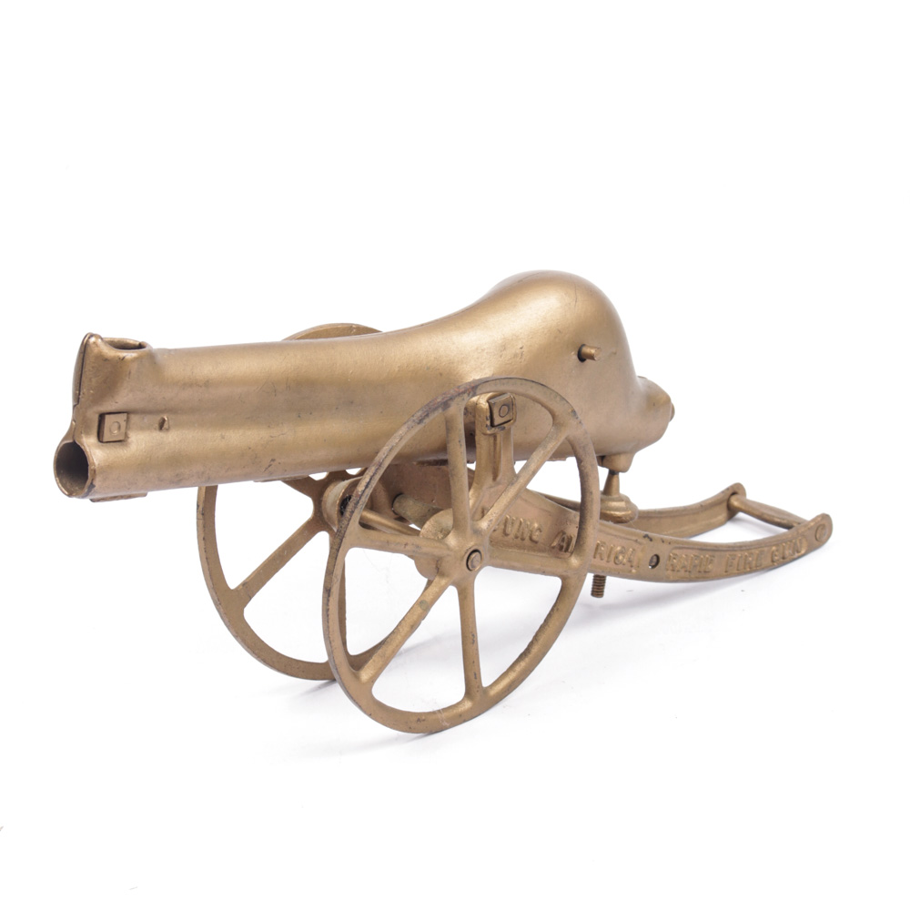 Vintage Young America Rapid Fire Marble Gun Cannon