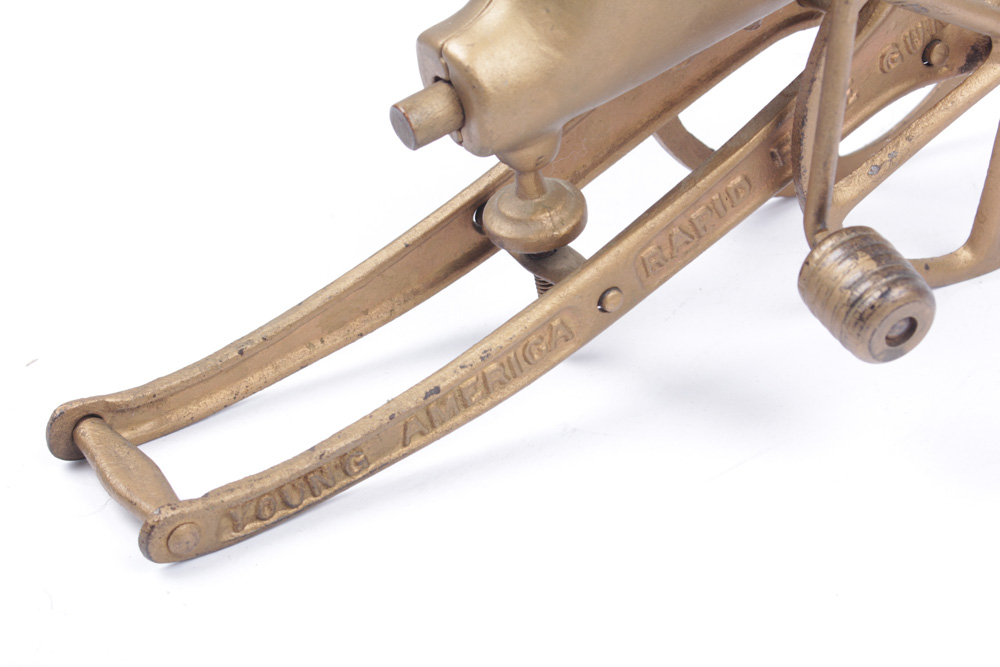 Vintage Young America Rapid Fire Marble Gun Cannon