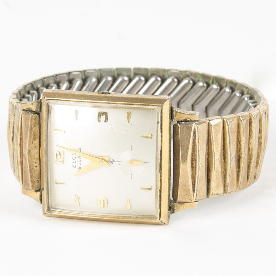 Elgin Gold Toned Wristwatch