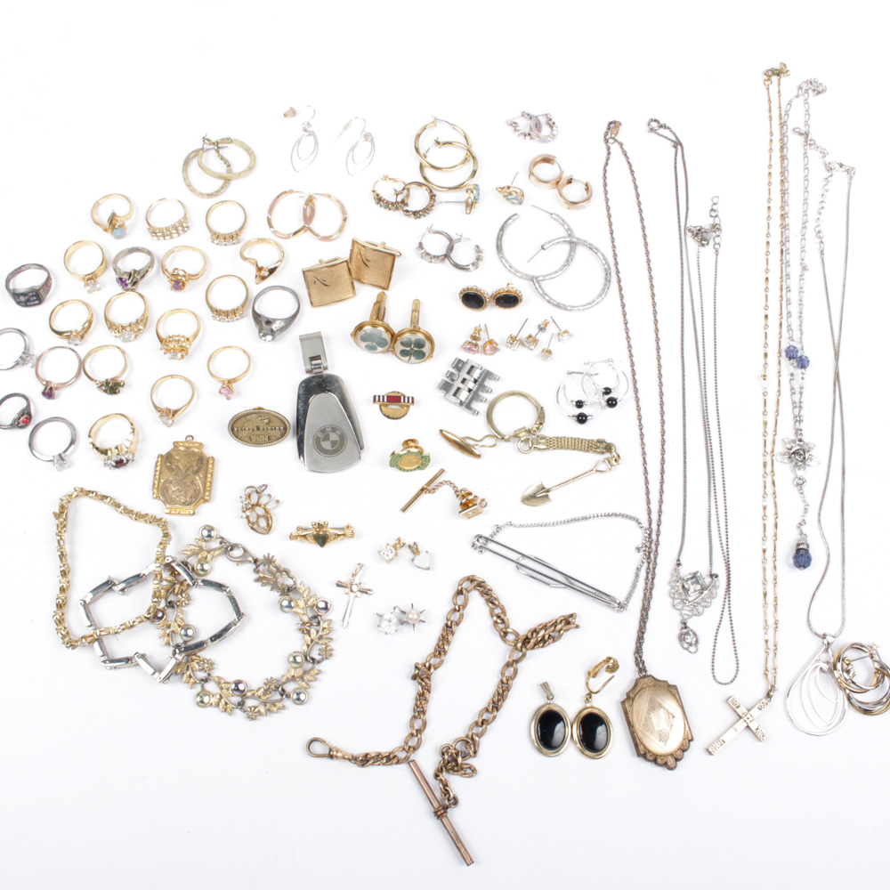 Costume Jewelry Grouping